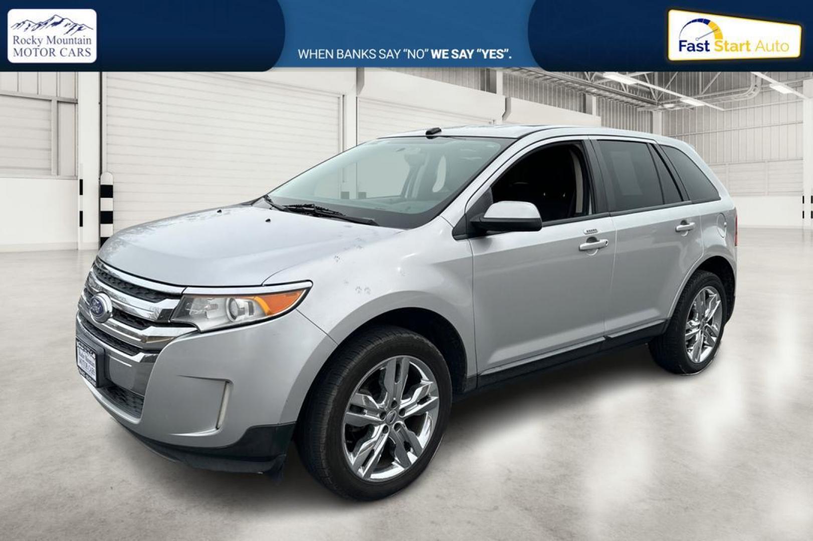 2014 Silver Ford Edge SEL FWD (2FMDK3JC3EB) with an 3.5L V6 DOHC 24V engine, 6-Speed Automatic transmission, located at 7755 State Street, Midvale, UT, 84047, (801) 753-9063, 40.610329, -111.890656 - Photo#8