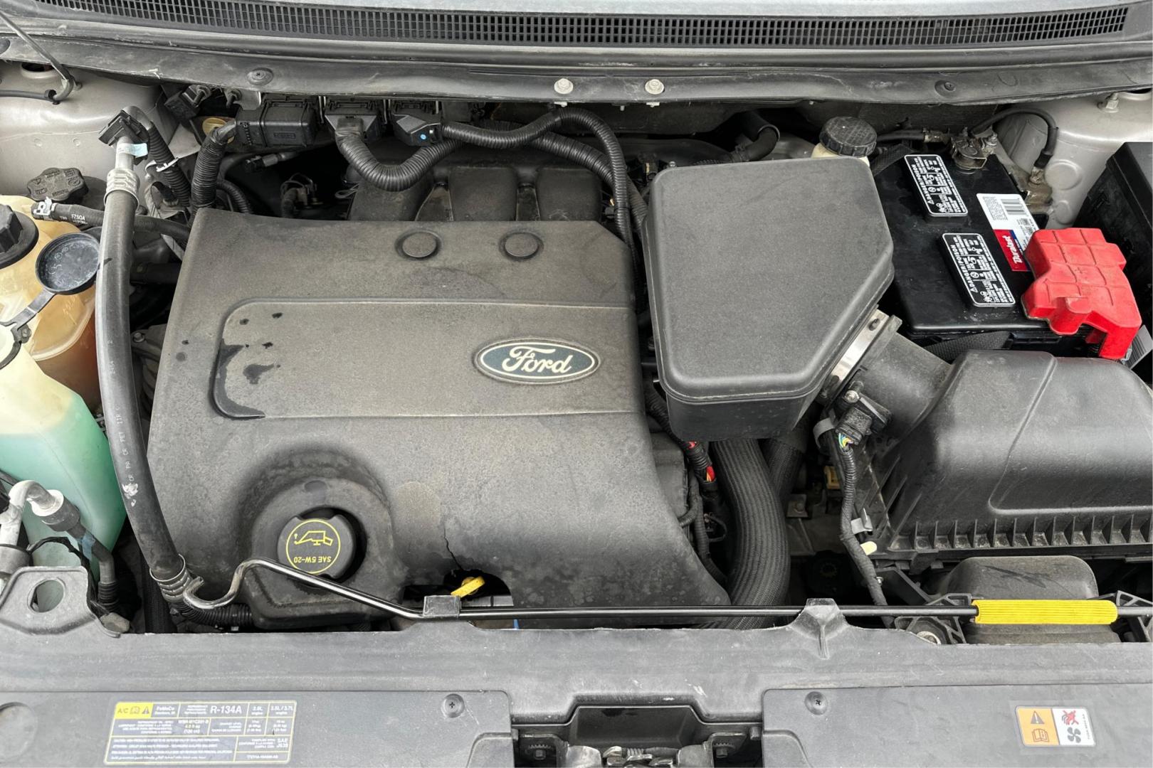 2014 Silver Ford Edge SEL FWD (2FMDK3JC3EB) with an 3.5L V6 DOHC 24V engine, 6-Speed Automatic transmission, located at 7755 State Street, Midvale, UT, 84047, (801) 753-9063, 40.610329, -111.890656 - Photo#10