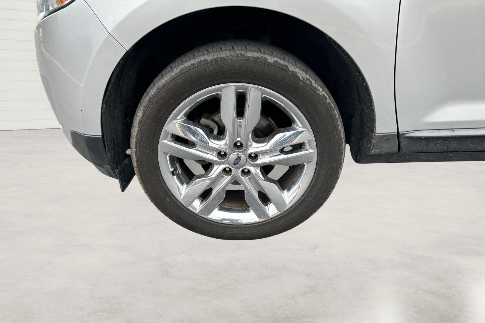 2014 Silver Ford Edge SEL FWD (2FMDK3JC3EB) with an 3.5L V6 DOHC 24V engine, 6-Speed Automatic transmission, located at 7755 State Street, Midvale, UT, 84047, (801) 753-9063, 40.610329, -111.890656 - Photo#12