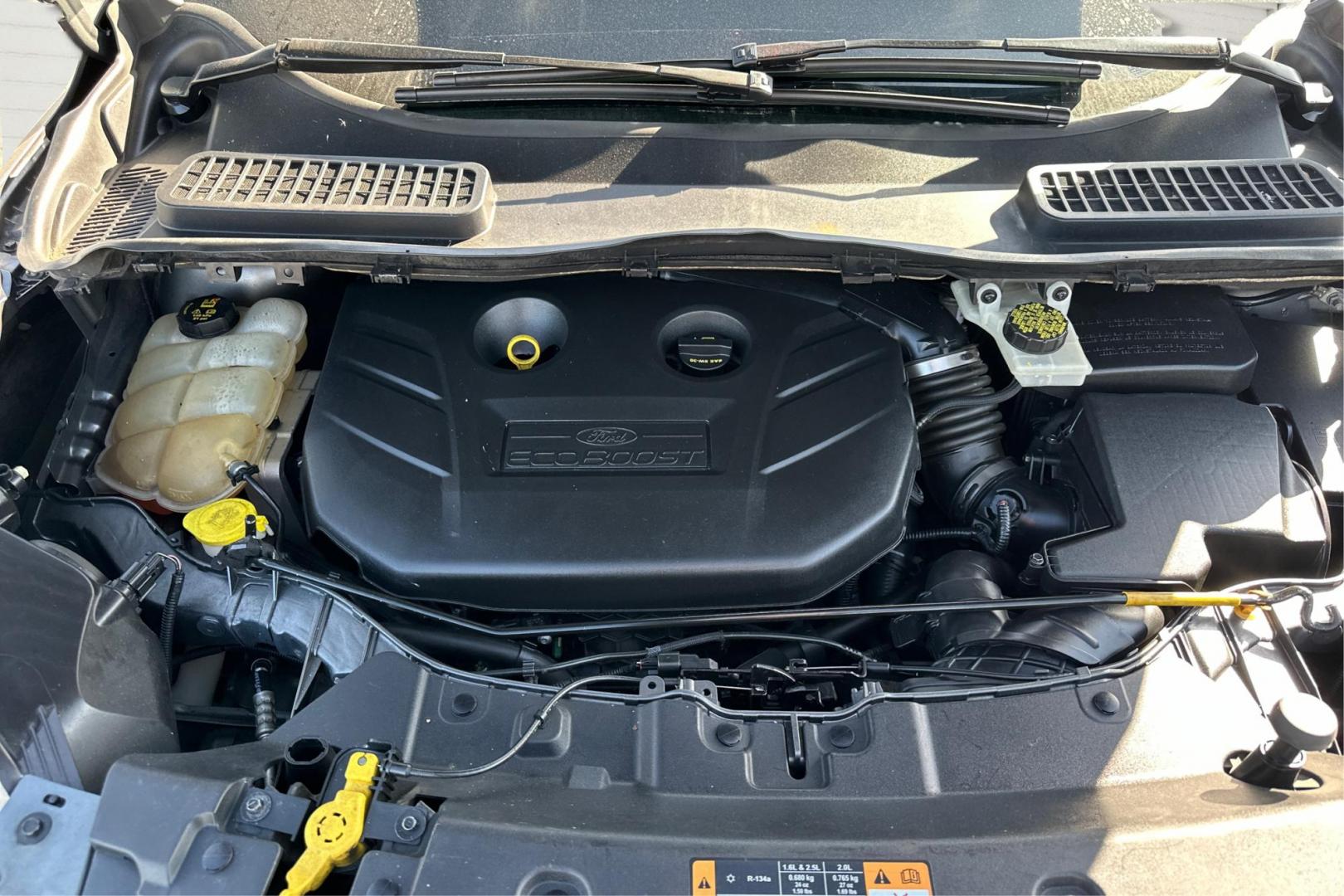 2014 Gray Ford Escape Titanium FWD (1FMCU0J97EU) with an 2.0L L4 DOHC 16V engine, 6-Speed Automatic transmission, located at 7755 State Street, Midvale, UT, 84047, (801) 753-9063, 40.610329, -111.890656 - Photo#10