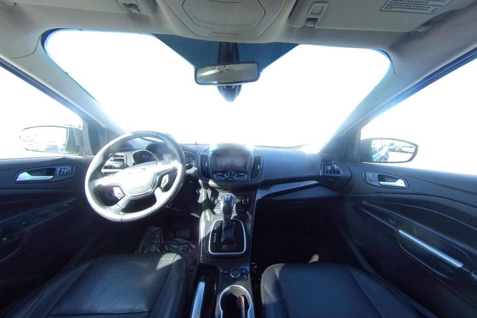 2014 Gray Ford Escape Titanium FWD (1FMCU0J97EU) with an 2.0L L4 DOHC 16V engine, 6-Speed Automatic transmission, located at 7755 State Street, Midvale, UT, 84047, (801) 753-9063, 40.610329, -111.890656 - Photo#16
