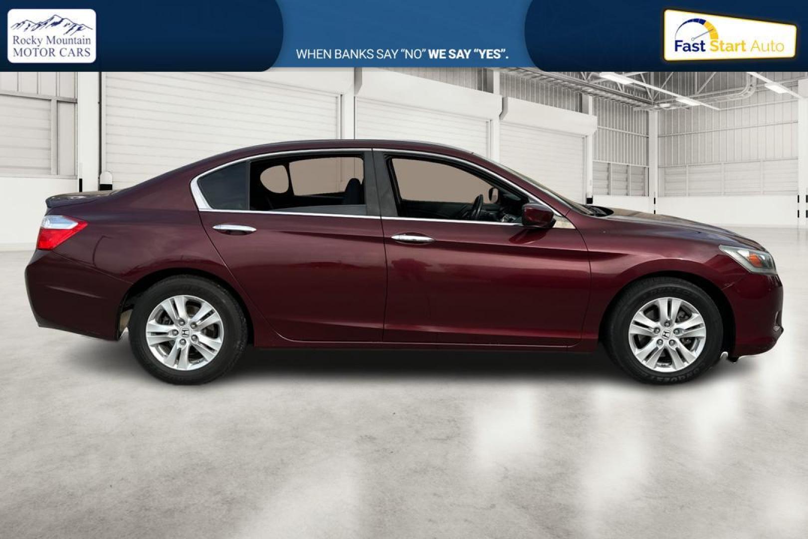 2014 Red Honda Accord Sport Sedan CVT (1HGCR2F5XEA) with an 2.4L L4 DOHC 16V engine, Continuously Variable Transmission transmission, located at 7755 State Street, Midvale, UT, 84047, (801) 753-9063, 40.610329, -111.890656 - Photo#1