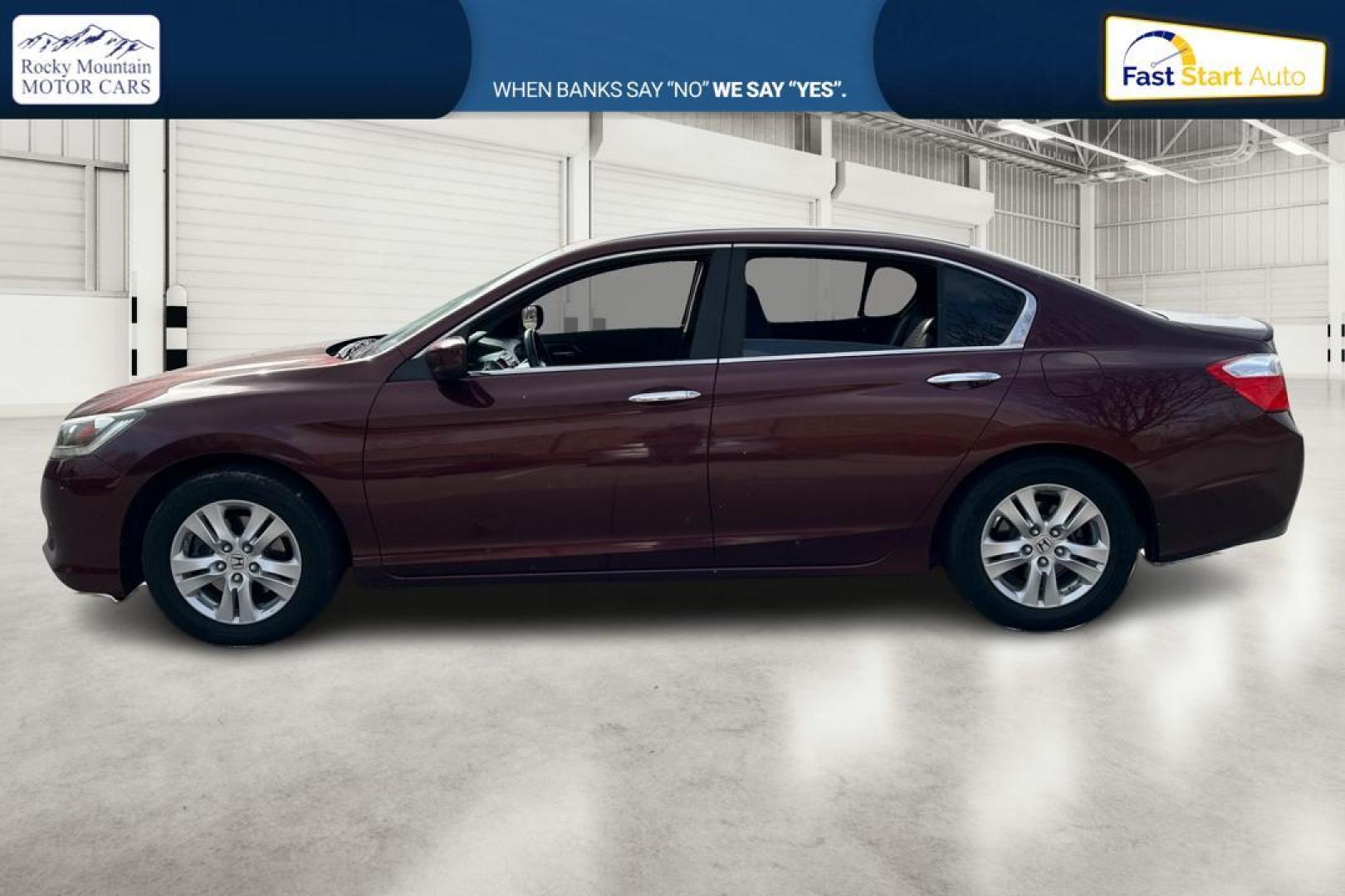 2014 Red Honda Accord Sport Sedan CVT (1HGCR2F5XEA) with an 2.4L L4 DOHC 16V engine, Continuously Variable Transmission transmission, located at 7755 State Street, Midvale, UT, 84047, (801) 753-9063, 40.610329, -111.890656 - Photo#6