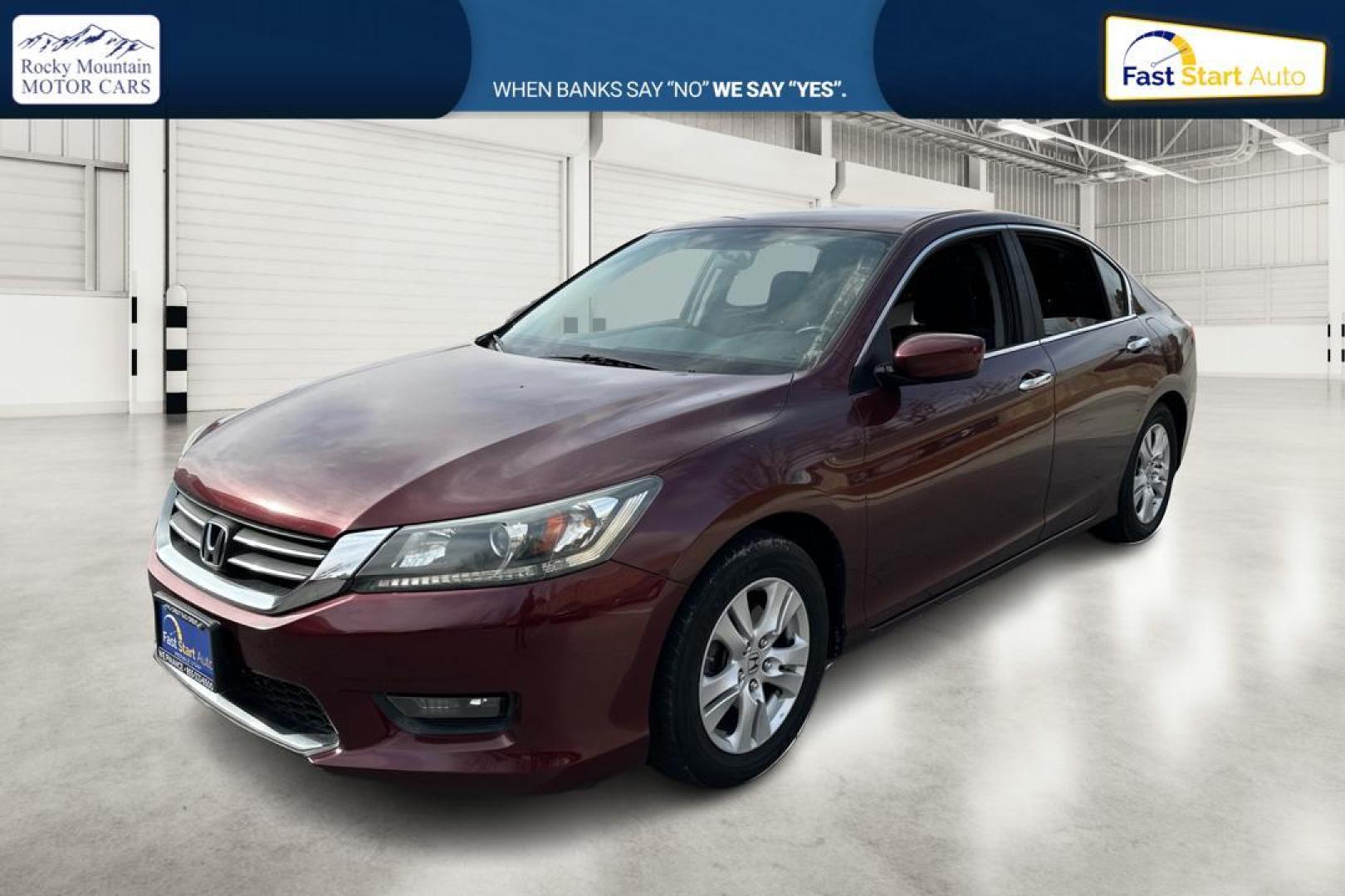 2014 Red Honda Accord Sport Sedan CVT (1HGCR2F5XEA) with an 2.4L L4 DOHC 16V engine, Continuously Variable Transmission transmission, located at 7755 State Street, Midvale, UT, 84047, (801) 753-9063, 40.610329, -111.890656 - Photo#8