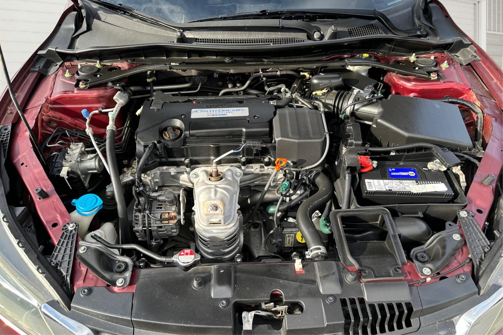 2014 Red Honda Accord Sport Sedan CVT (1HGCR2F5XEA) with an 2.4L L4 DOHC 16V engine, Continuously Variable Transmission transmission, located at 7755 State Street, Midvale, UT, 84047, (801) 753-9063, 40.610329, -111.890656 - Photo#10