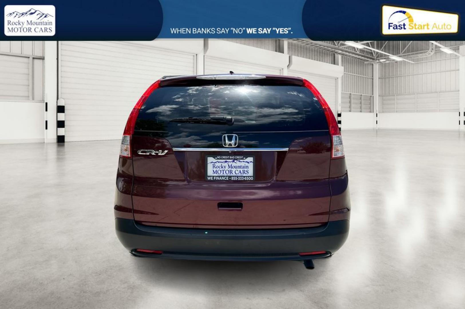 2014 Red Honda CR-V EX 2WD 5-Speed AT (5J6RM3H50EL) with an 2.4L L4 DOHC 16V engine, 5-Speed Automatic transmission, located at 767 S State Road, Pleasant Grove, UT, 84062, (801) 785-1058, 40.354839, -111.736687 - Photo#4