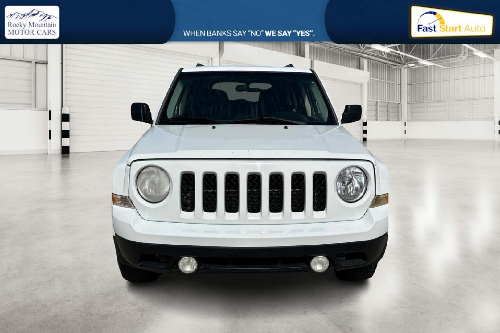 2014 White Jeep Patriot Sport 2WD (1C4NJPBA8ED) with an 2.0L L4 DOHC 16V engine, located at 767 S State Road, Pleasant Grove, UT, 84062, (801) 785-1058, 40.354839, -111.736687 - Photo#9