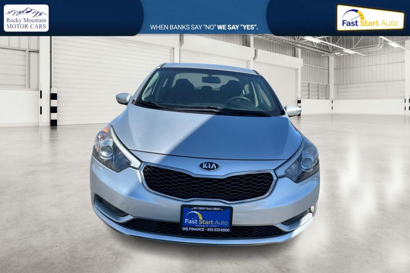 2014 Silver Kia Forte EX (KNAFX4A64E5) with an 1.8L L4 DOHC 16V engine, 6-Speed Automatic transmission, located at 7755 State Street, Midvale, UT, 84047, (801) 753-9063, 40.610329, -111.890656 - Photo#9