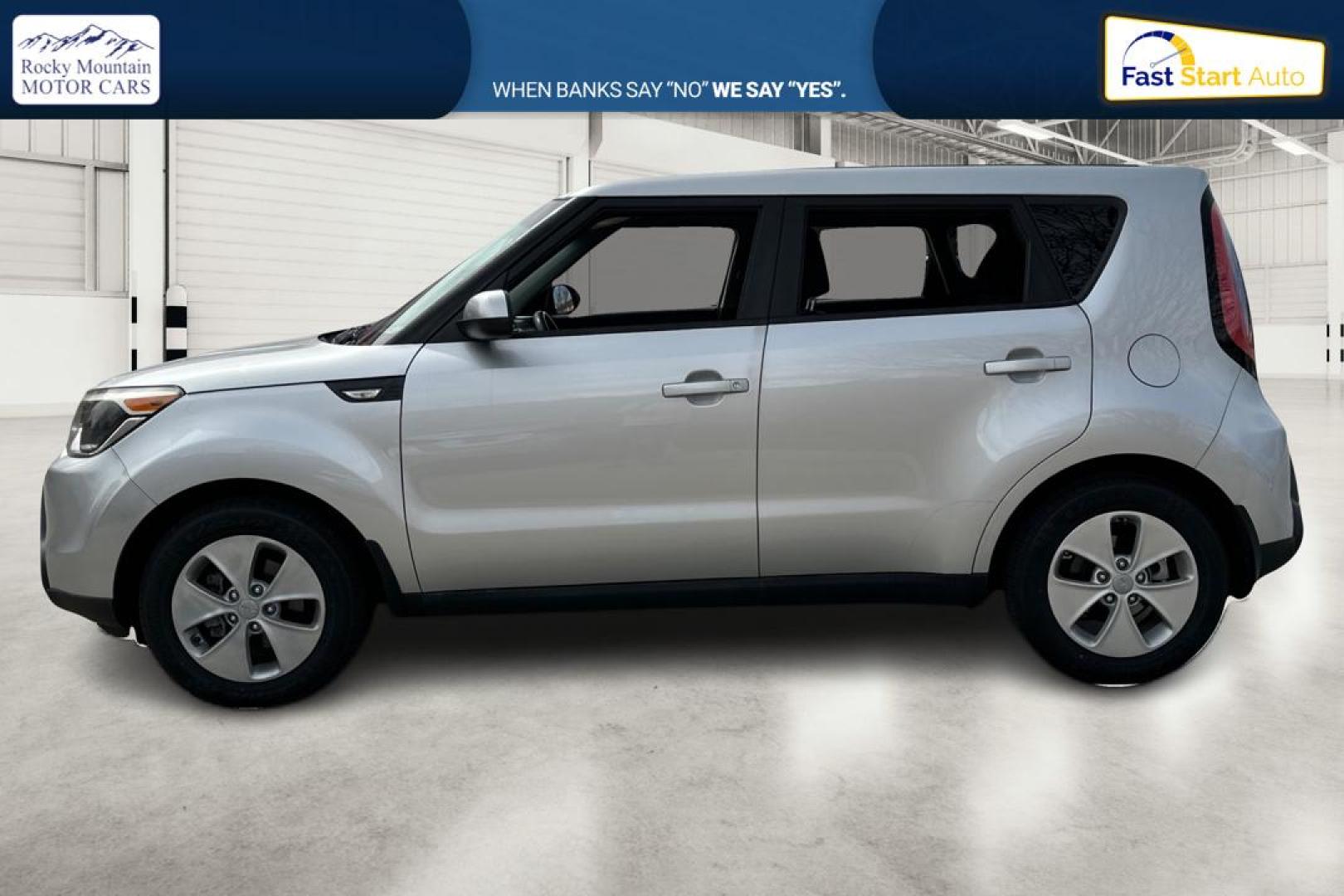 2014 Silver Kia Soul Base (KNDJN2A23E7) with an 1.6L L4 DOHC 16V engine, Automatic, 6-Spd transmission, located at 344 S Washington Blvd, Ogden, UT, 84404, (801) 399-1799, 41.255482, -111.970848 - Photo#6