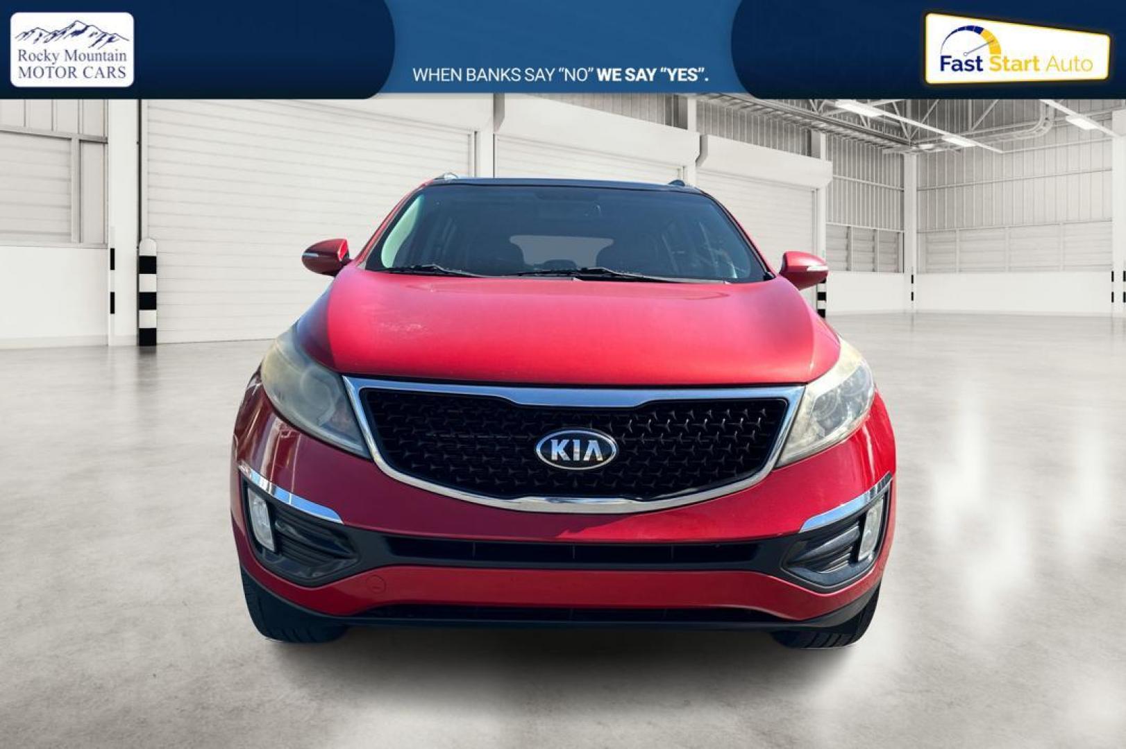 2014 Red Kia Sportage EX AWD (KNDPCCAC4E7) with an 2.4L V6 DOHC 24V engine, 6-Speed Automatic transmission, located at 7755 State Street, Midvale, UT, 84047, (801) 753-9063, 40.610329, -111.890656 - Photo#7