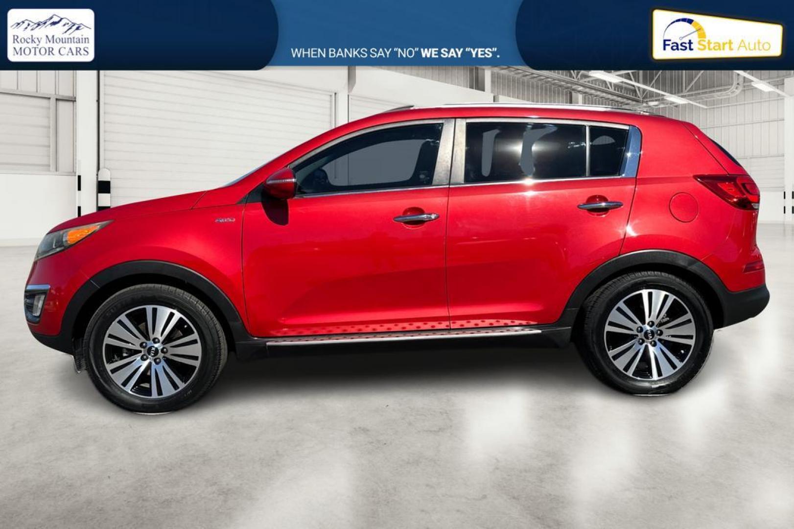 2014 Red Kia Sportage EX AWD (KNDPCCAC4E7) with an 2.4L V6 DOHC 24V engine, 6-Speed Automatic transmission, located at 7755 State Street, Midvale, UT, 84047, (801) 753-9063, 40.610329, -111.890656 - Photo#5