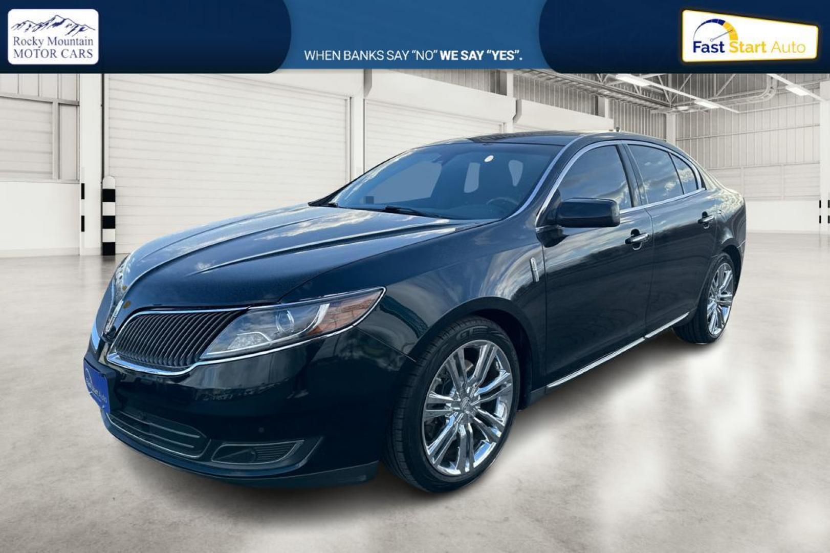 2014 Gray Lincoln MKS AWD (1LNHL9EKXEG) with an 3.5L V6 DOHC 24V engine, 6-Speed Automatic transmission, located at 7755 State Street, Midvale, UT, 84047, (801) 753-9063, 40.610329, -111.890656 - Photo#8