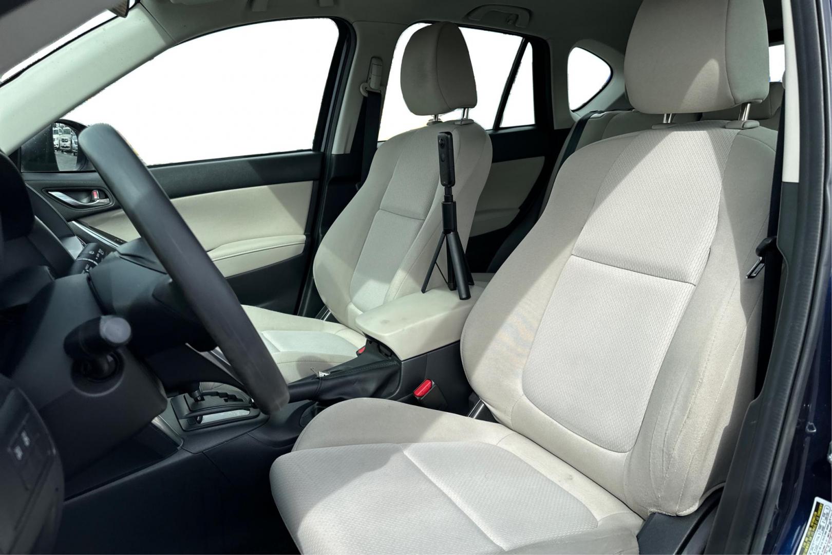 2014 Blue Mazda CX-5 Sport AT (JM3KE2BE7E0) with an 2.5L L4 DOHC 16V engine, 6-Speed Automatic transmission, located at 767 S State Road, Pleasant Grove, UT, 84062, (801) 785-1058, 40.354839, -111.736687 - Photo#14