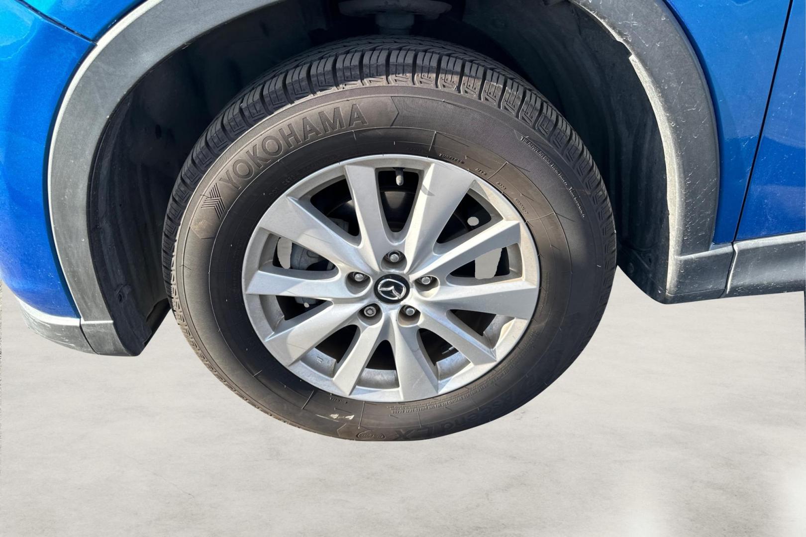 2014 Blue Mazda CX-5 Touring (JM3KE2CY1E0) with an 2.5L L4 DOHC 16V engine, 6-Speed Automatic transmission, located at 7755 State Street, Midvale, UT, 84047, (801) 753-9063, 40.610329, -111.890656 - Photo#12