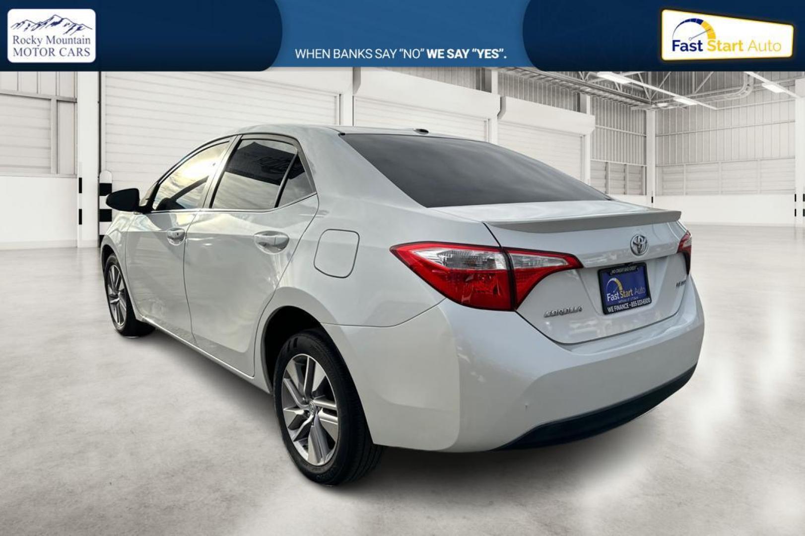 2014 White Toyota Corolla ECO CVT (5YFBPRHE1EP) with an 1.8L L4 DOHC 16V engine, Continuously Variable Transmission transmission, located at 767 S State Road, Pleasant Grove, UT, 84062, (801) 785-1058, 40.354839, -111.736687 - Photo#5