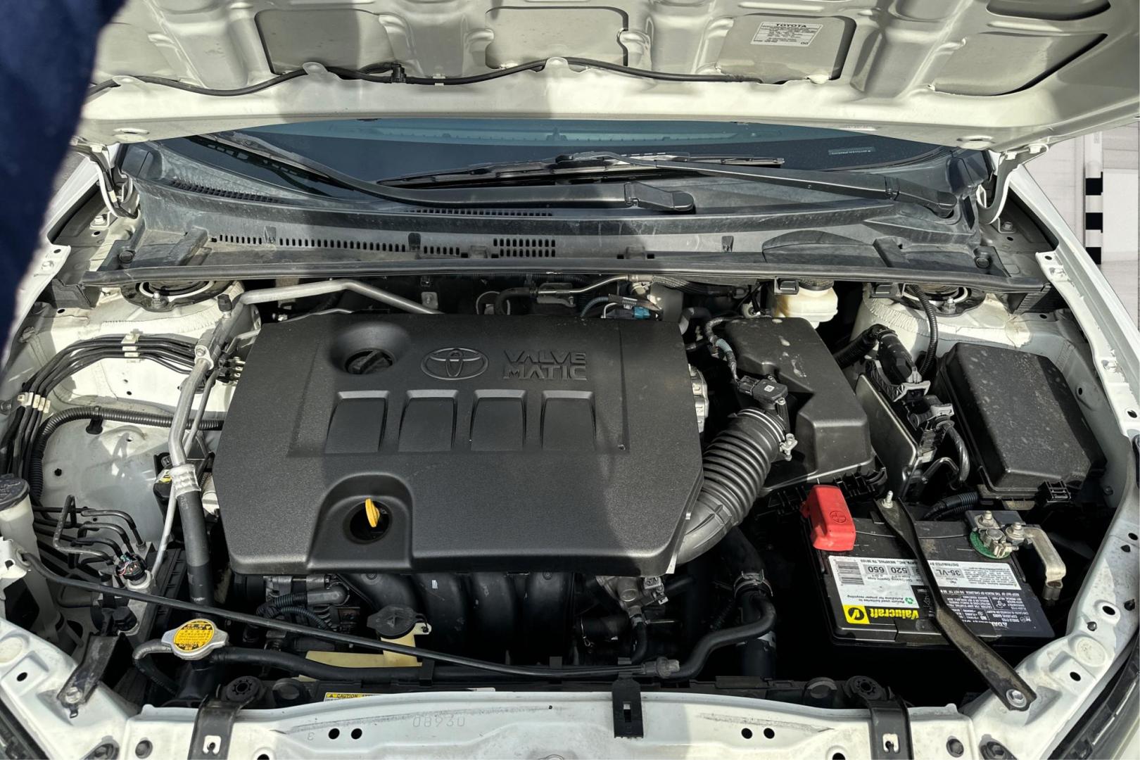 2014 White Toyota Corolla ECO CVT (5YFBPRHE1EP) with an 1.8L L4 DOHC 16V engine, Continuously Variable Transmission transmission, located at 767 S State Road, Pleasant Grove, UT, 84062, (801) 785-1058, 40.354839, -111.736687 - Photo#10