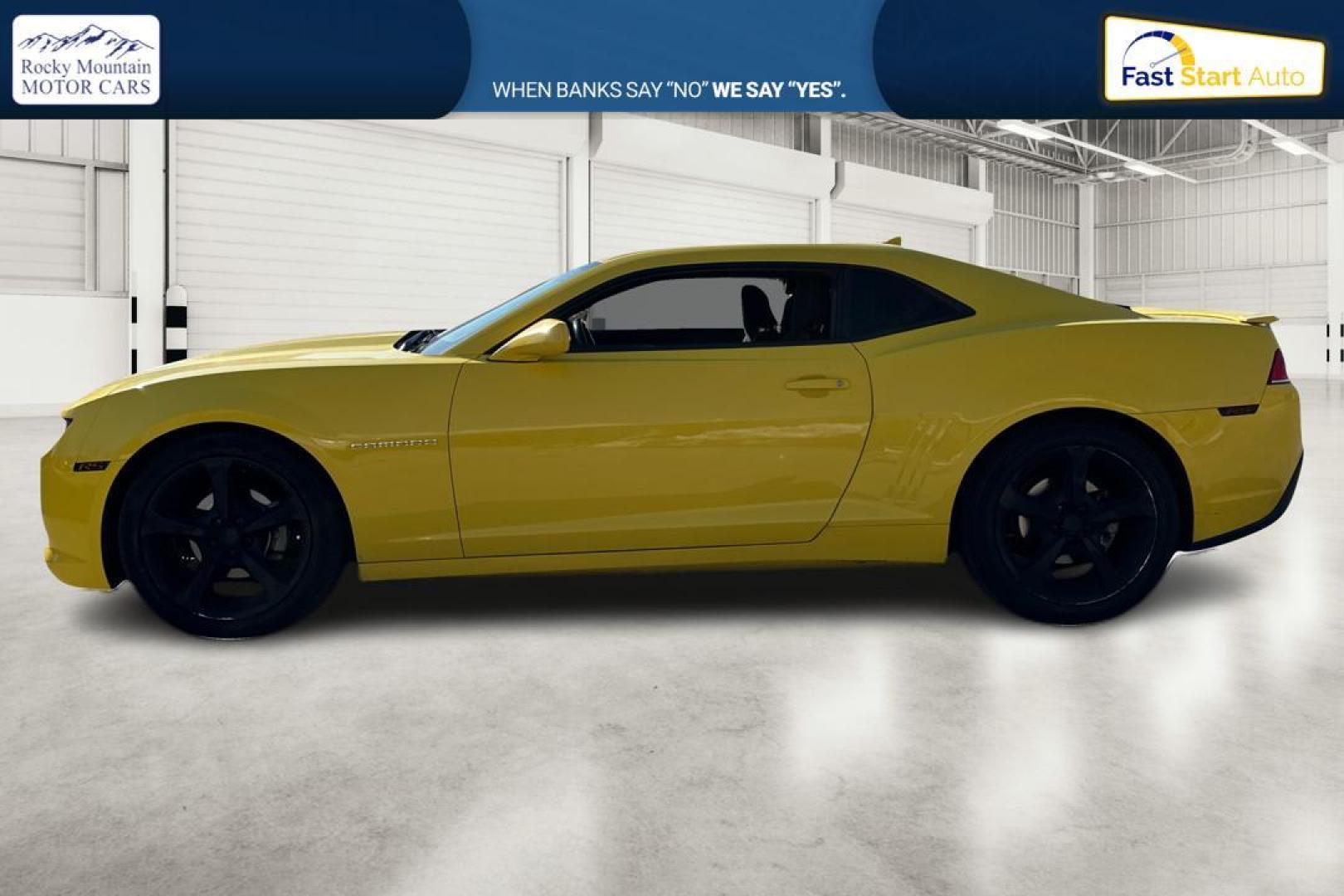 2015 Yellow Chevrolet Camaro 1LT Coupe (2G1FD1E37F9) with an 3.6L V6 DOHC 24V FFV engine, 6-Speed Automatic transmission, located at 7755 State Street, Midvale, UT, 84047, (801) 753-9063, 40.610329, -111.890656 - Photo#6