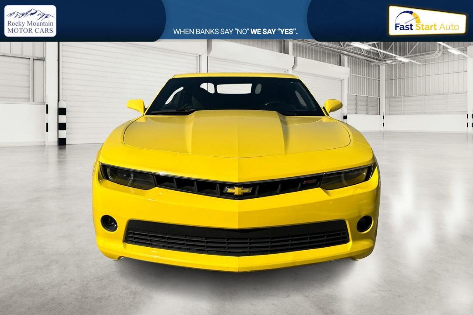 2015 Yellow Chevrolet Camaro 1LT Coupe (2G1FD1E37F9) with an 3.6L V6 DOHC 24V FFV engine, 6-Speed Automatic transmission, located at 7755 State Street, Midvale, UT, 84047, (801) 753-9063, 40.610329, -111.890656 - Photo#9