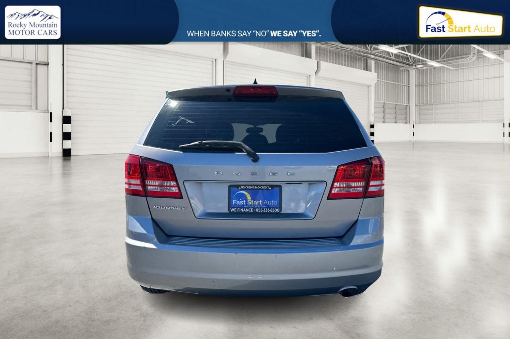 2015 Silver Dodge Journey SE (3C4PDCAB4FT) with an 2.4L L4 DOHC 16V engine, 4-Speed Automatic transmission, located at 7755 State Street, Midvale, UT, 84047, (801) 753-9063, 40.610329, -111.890656 - Photo#4