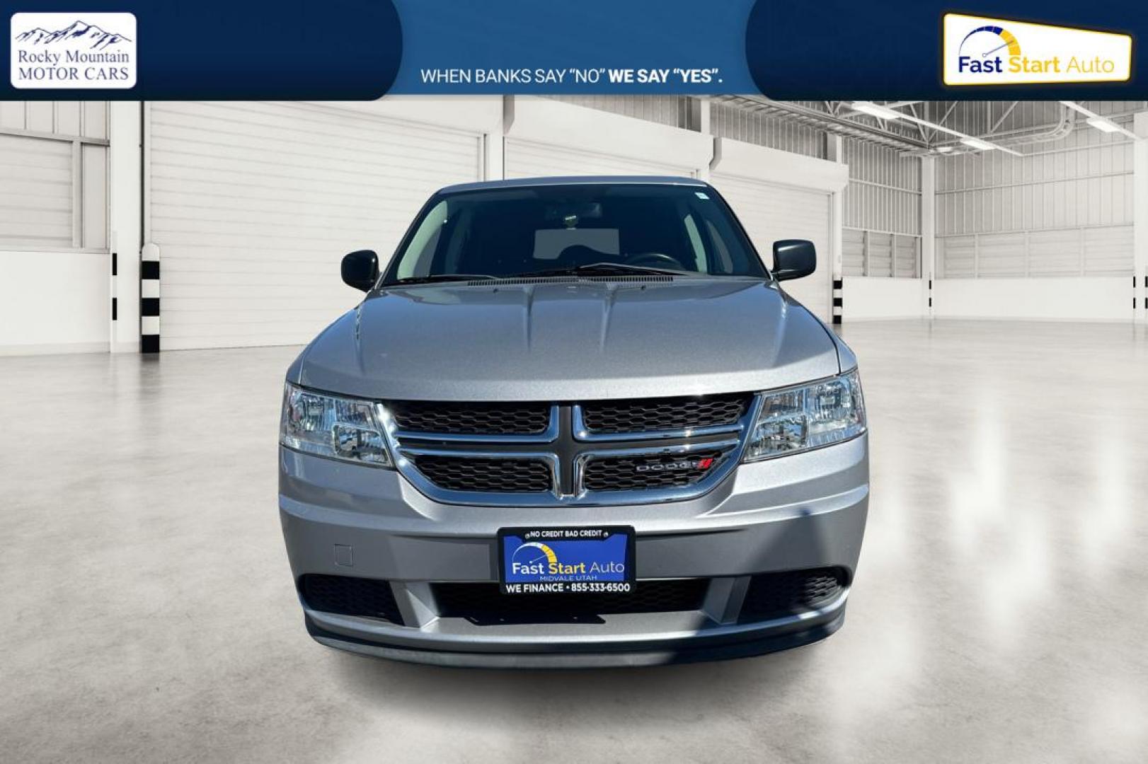 2015 Silver Dodge Journey SE (3C4PDCAB4FT) with an 2.4L L4 DOHC 16V engine, 4-Speed Automatic transmission, located at 7755 State Street, Midvale, UT, 84047, (801) 753-9063, 40.610329, -111.890656 - Photo#9