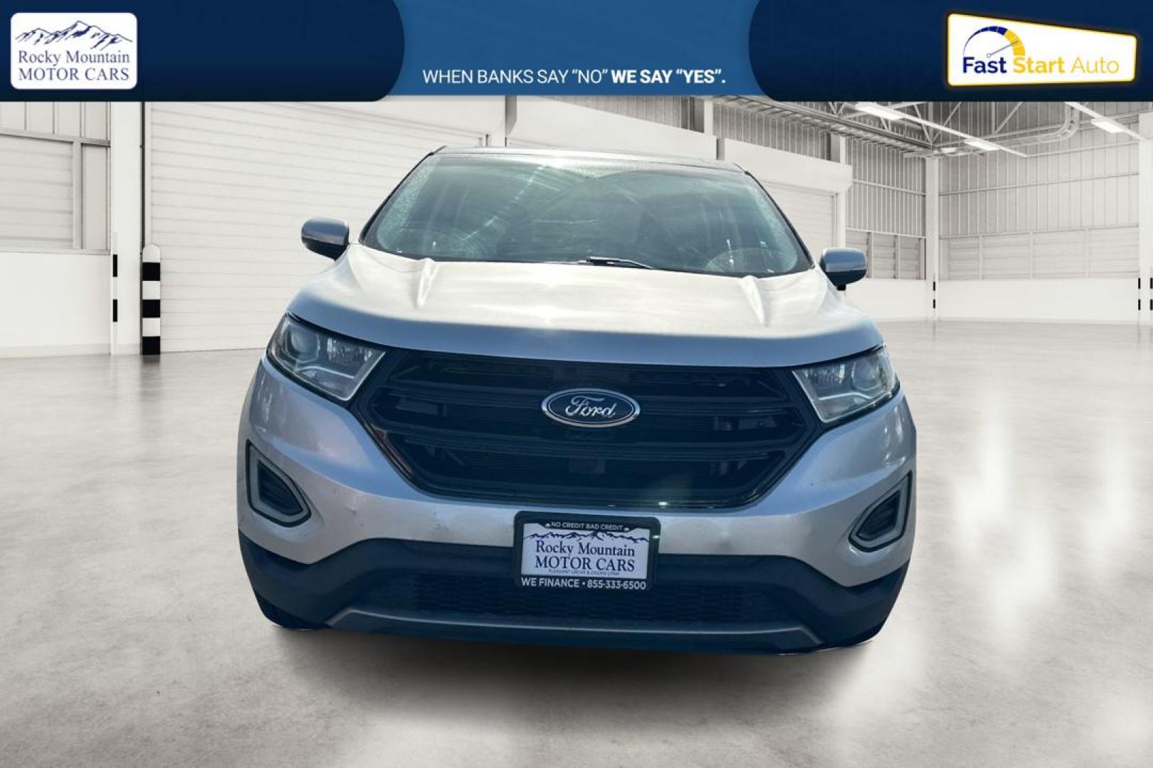 2015 Silver Ford Edge SEL FWD (2FMTK3J96FB) with an 2.0L L4 DOHC 16V engine, 6-Speed Automatic transmission, located at 767 S State Road, Pleasant Grove, UT, 84062, (801) 785-1058, 40.354839, -111.736687 - Photo#9