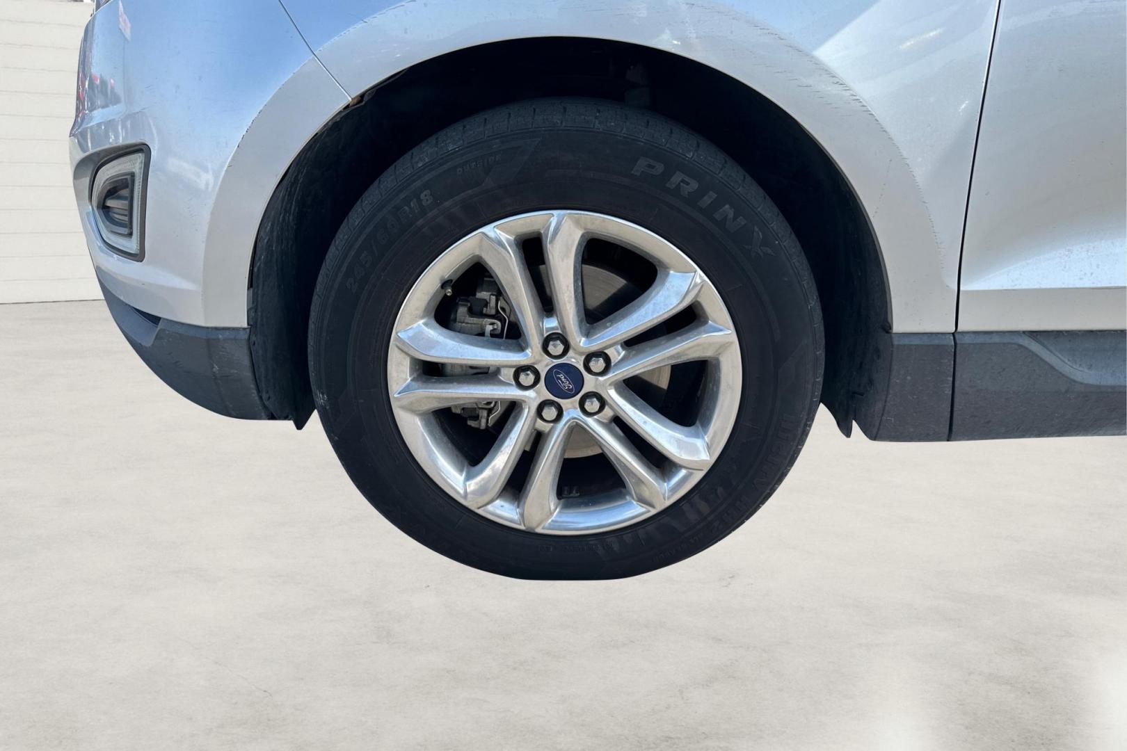 2015 Silver Ford Edge SEL FWD (2FMTK3J96FB) with an 2.0L L4 DOHC 16V engine, 6-Speed Automatic transmission, located at 767 S State Road, Pleasant Grove, UT, 84062, (801) 785-1058, 40.354839, -111.736687 - Photo#12