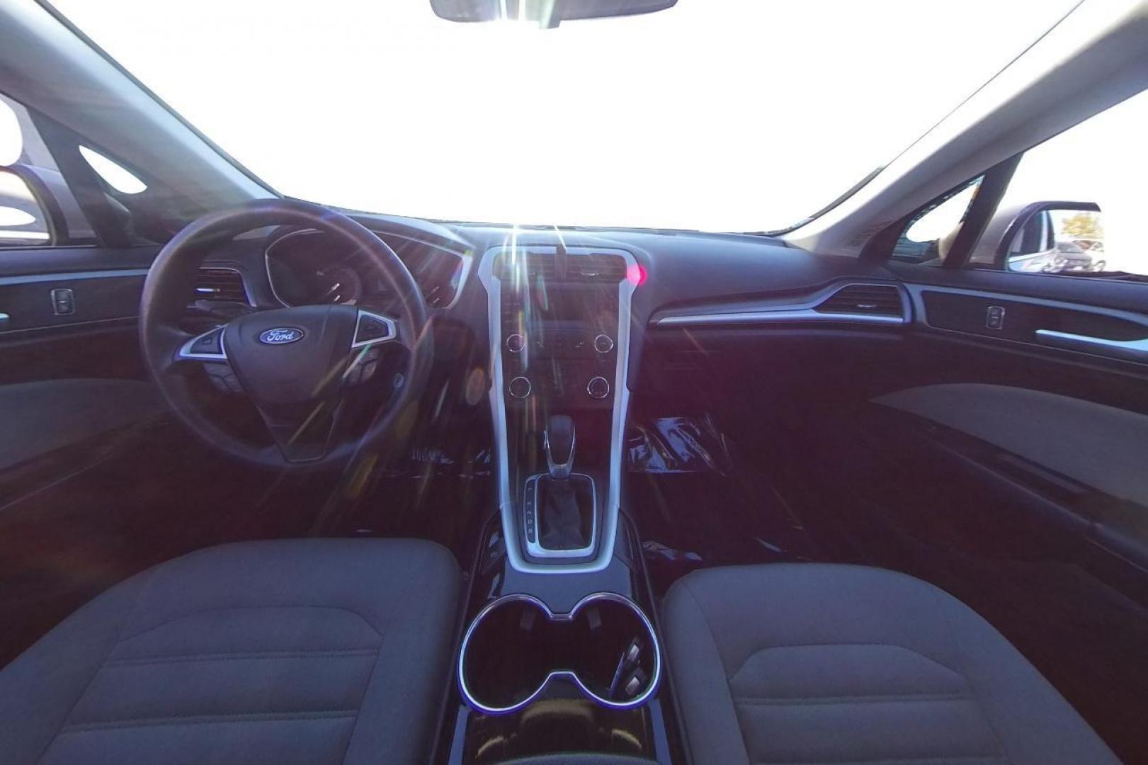 2015 Gray Ford Fusion S (3FA6P0G77FR) with an 2.5L L4 DOHC 16V engine, Auto, 6-Spd w/SelShft transmission, located at 7755 State Street, Midvale, UT, 84047, (801) 753-9063, 40.610329, -111.890656 - Photo#14