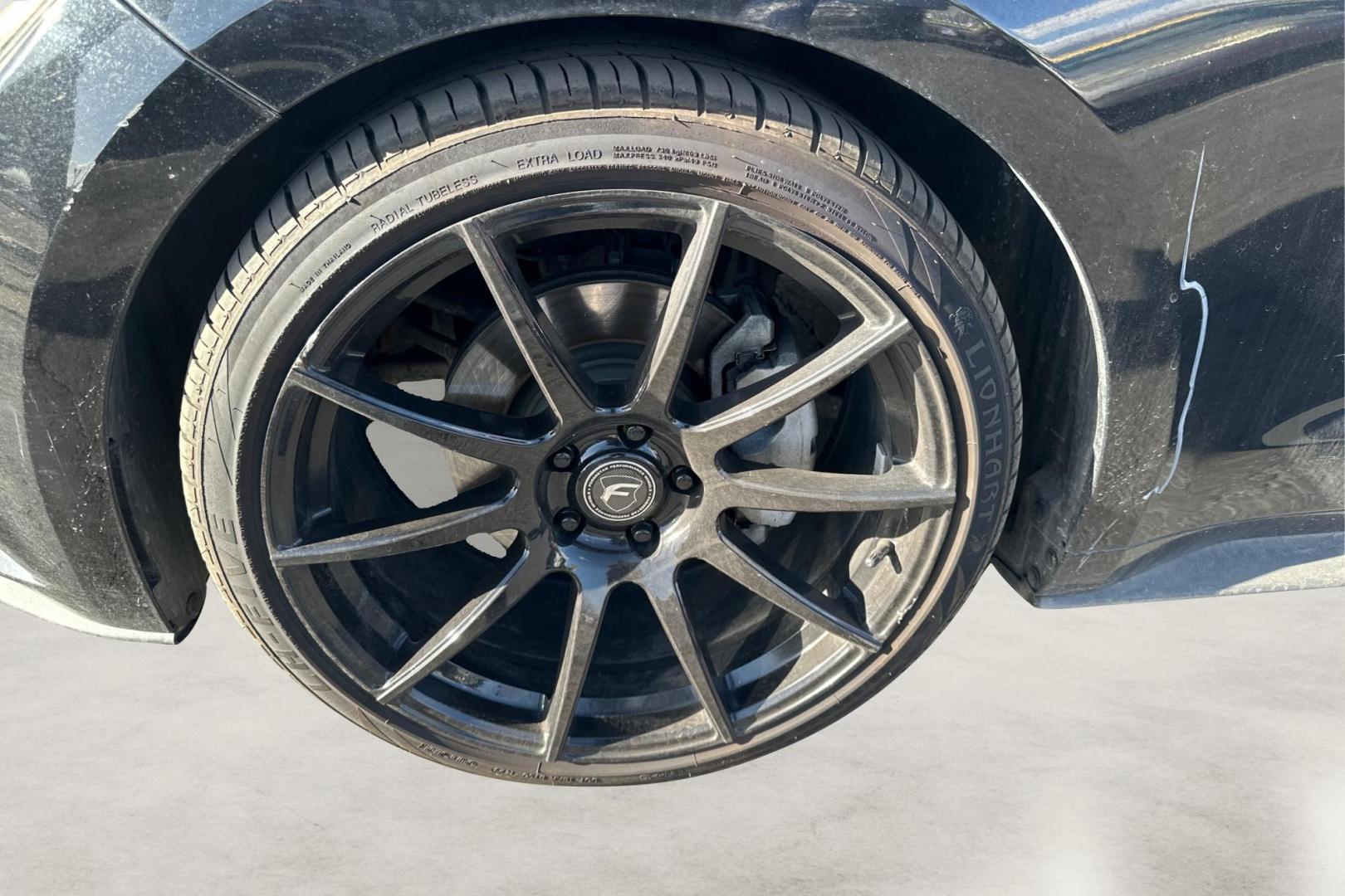 2015 Black Ford Mustang V6 Coupe (1FA6P8AM7F5) with an 3.7L V6 DOHC 24V engine, Auto, 6-Spd SelectShift transmission, located at 767 S State Road, Pleasant Grove, UT, 84062, (801) 785-1058, 40.354839, -111.736687 - Photo#9