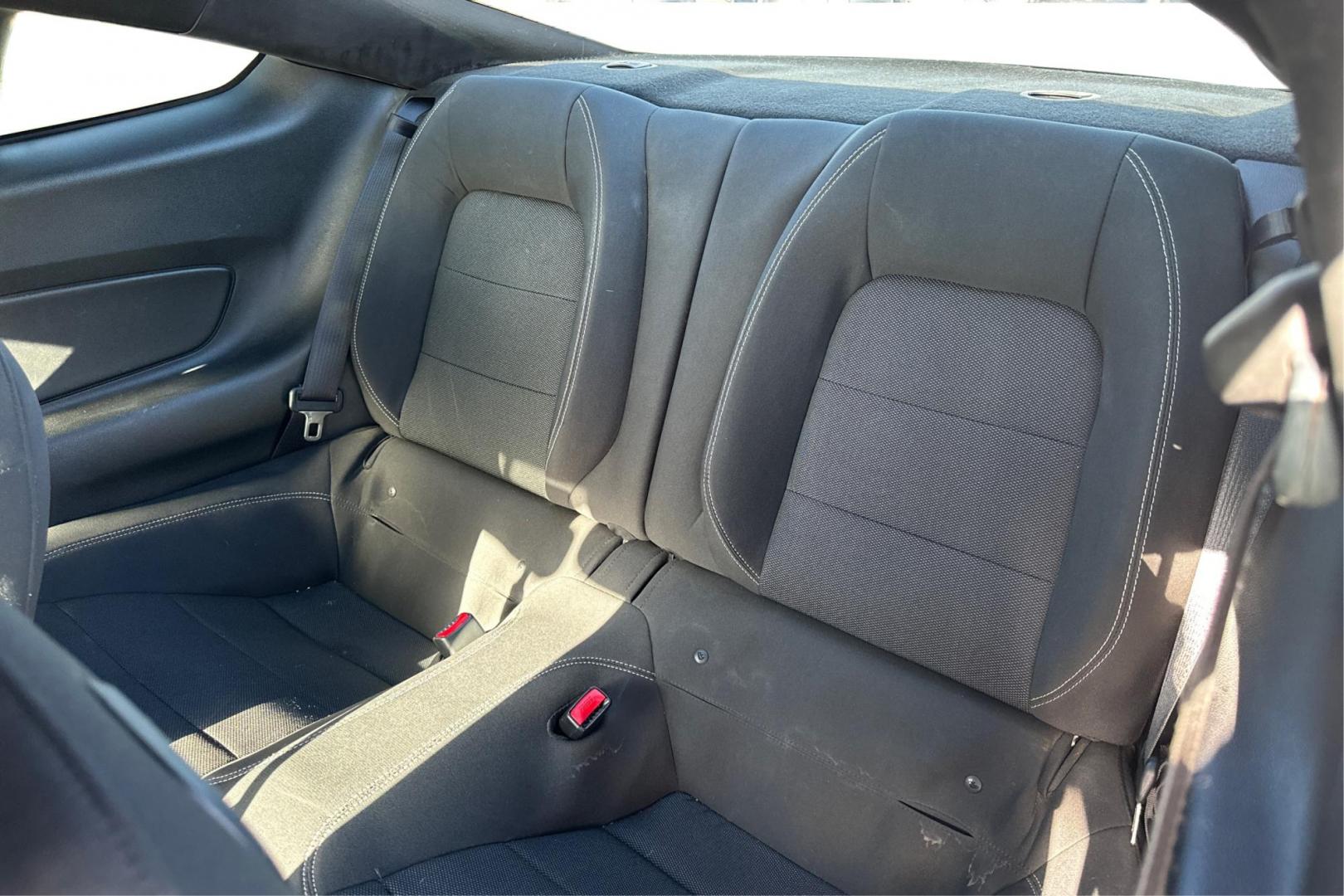 2015 Black Ford Mustang V6 Coupe (1FA6P8AM7F5) with an 3.7L V6 DOHC 24V engine, Auto, 6-Spd SelectShift transmission, located at 767 S State Road, Pleasant Grove, UT, 84062, (801) 785-1058, 40.354839, -111.736687 - Photo#12