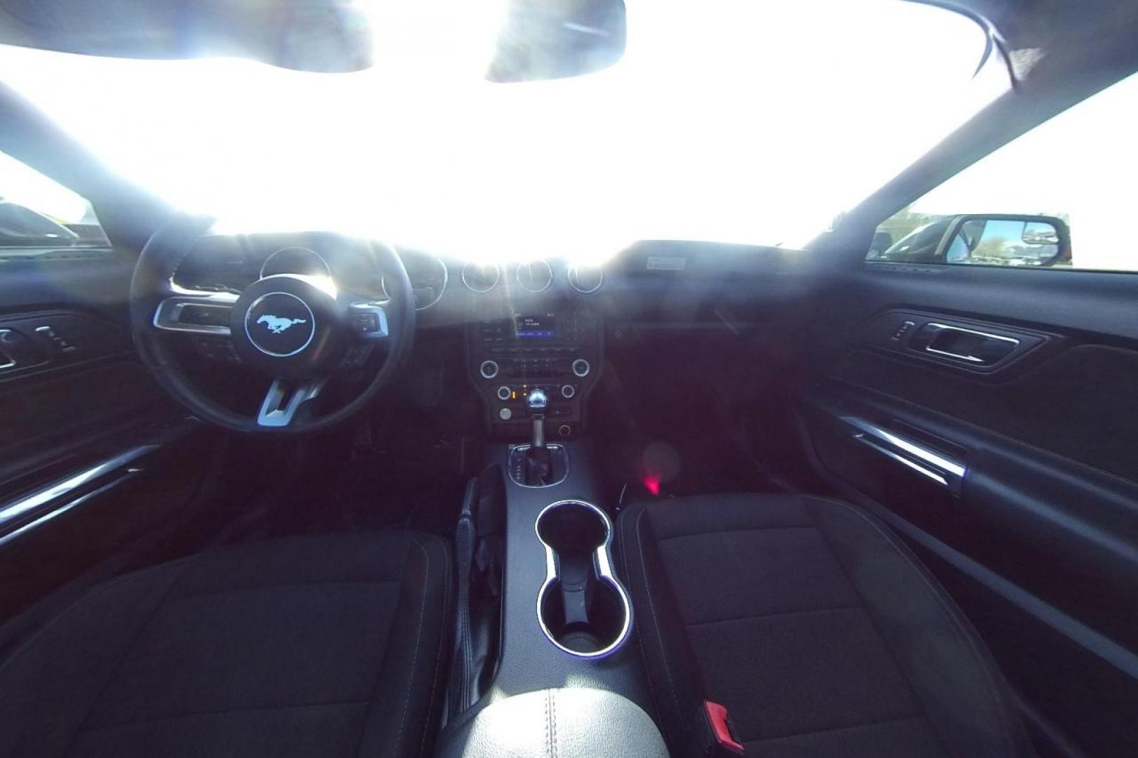 2015 Black Ford Mustang V6 Coupe (1FA6P8AM7F5) with an 3.7L V6 DOHC 24V engine, Auto, 6-Spd SelectShift transmission, located at 767 S State Road, Pleasant Grove, UT, 84062, (801) 785-1058, 40.354839, -111.736687 - Photo#17