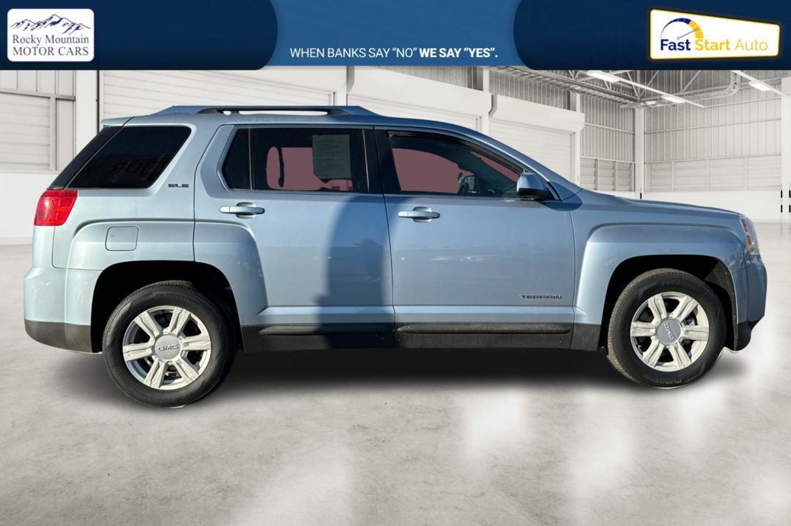 2015 Silver GMC Terrain SLE1 FWD (2GKALMEKXF6) with an 2.4L L4 DOHC 16V FFV engine, 6-Speed Automatic transmission, located at 7755 State Street, Midvale, UT, 84047, (801) 753-9063, 40.610329, -111.890656 - Photo#1