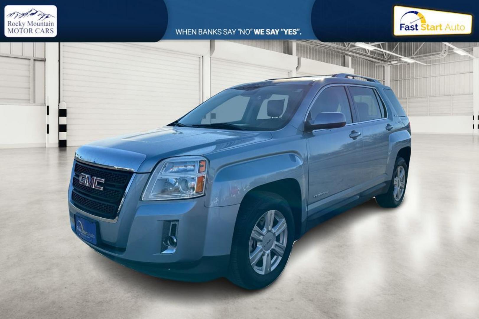 2015 Silver GMC Terrain SLE1 FWD (2GKALMEKXF6) with an 2.4L L4 DOHC 16V FFV engine, 6-Speed Automatic transmission, located at 7755 State Street, Midvale, UT, 84047, (801) 753-9063, 40.610329, -111.890656 - Photo#8