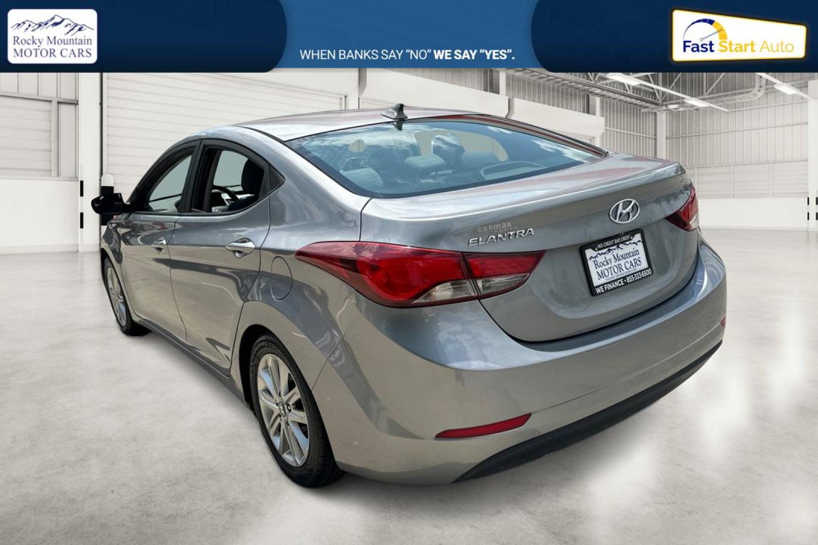 2015 Gray Hyundai Elantra Limited (KMHDH4AE1FU) with an 1.8L L4 DOHC 16V engine, 6-Speed Automatic transmission, located at 767 S State Road, Pleasant Grove, UT, 84062, (801) 785-1058, 40.354839, -111.736687 - Photo#5
