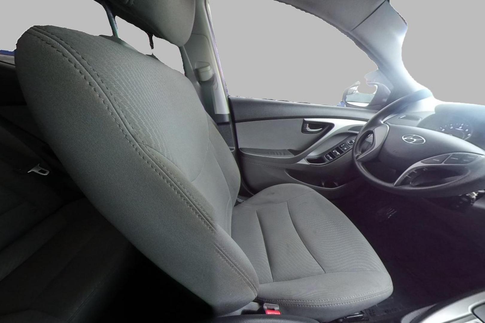 2015 Blue Hyundai Elantra Limited (5NPDH4AE3FH) with an 1.8L L4 DOHC 16V engine, 6-Speed Automatic transmission, located at 344 S Washington Blvd, Ogden, UT, 84404, (801) 399-1799, 41.255482, -111.970848 - Photo#19