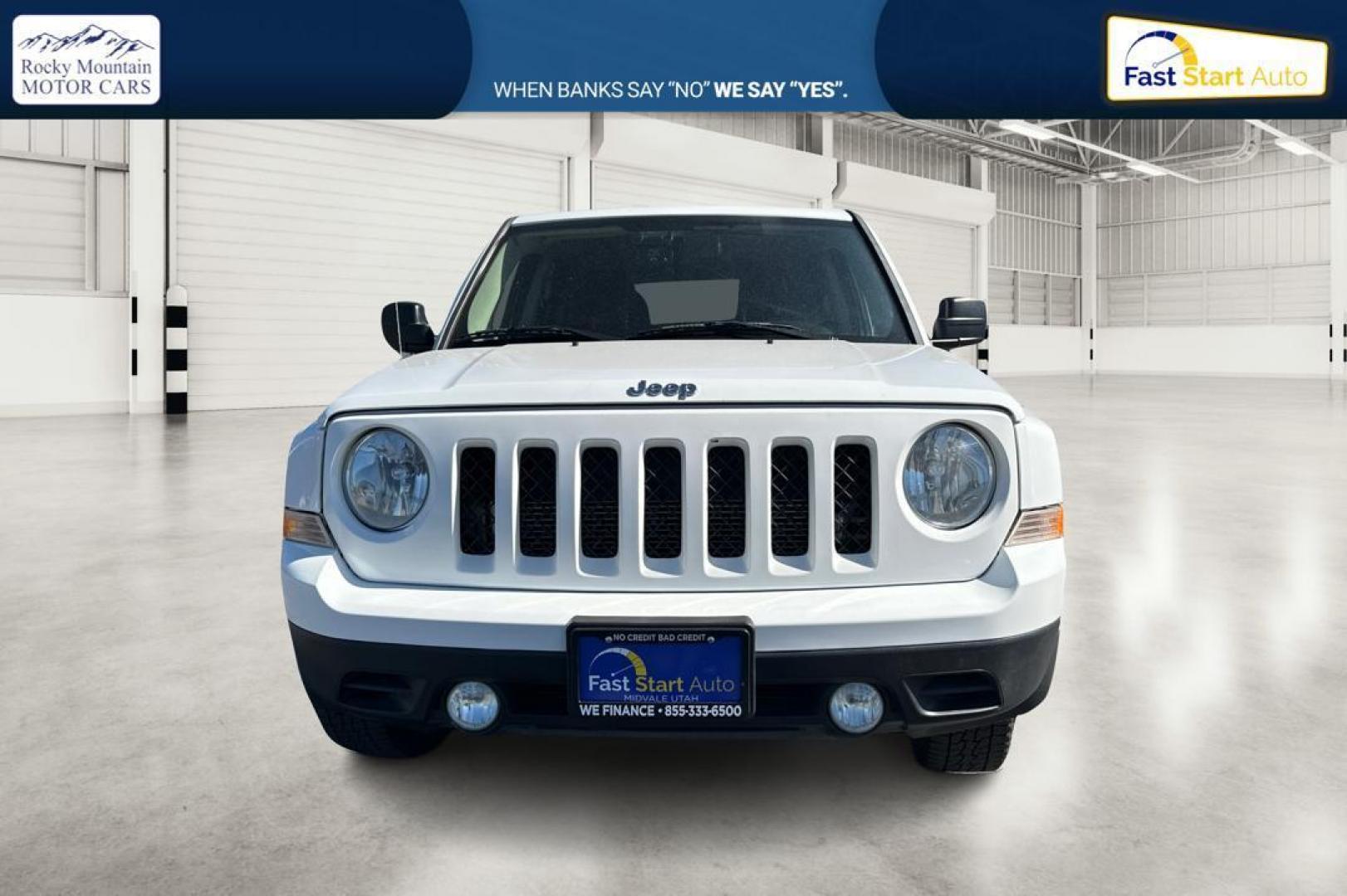 2015 White Jeep Patriot Sport 4WD (1C4NJRBB1FD) with an 2.4L L4 DOHC 16V engine, Automatic, CVT transmission, located at 7755 State Street, Midvale, UT, 84047, (801) 753-9063, 40.610329, -111.890656 - Photo#9