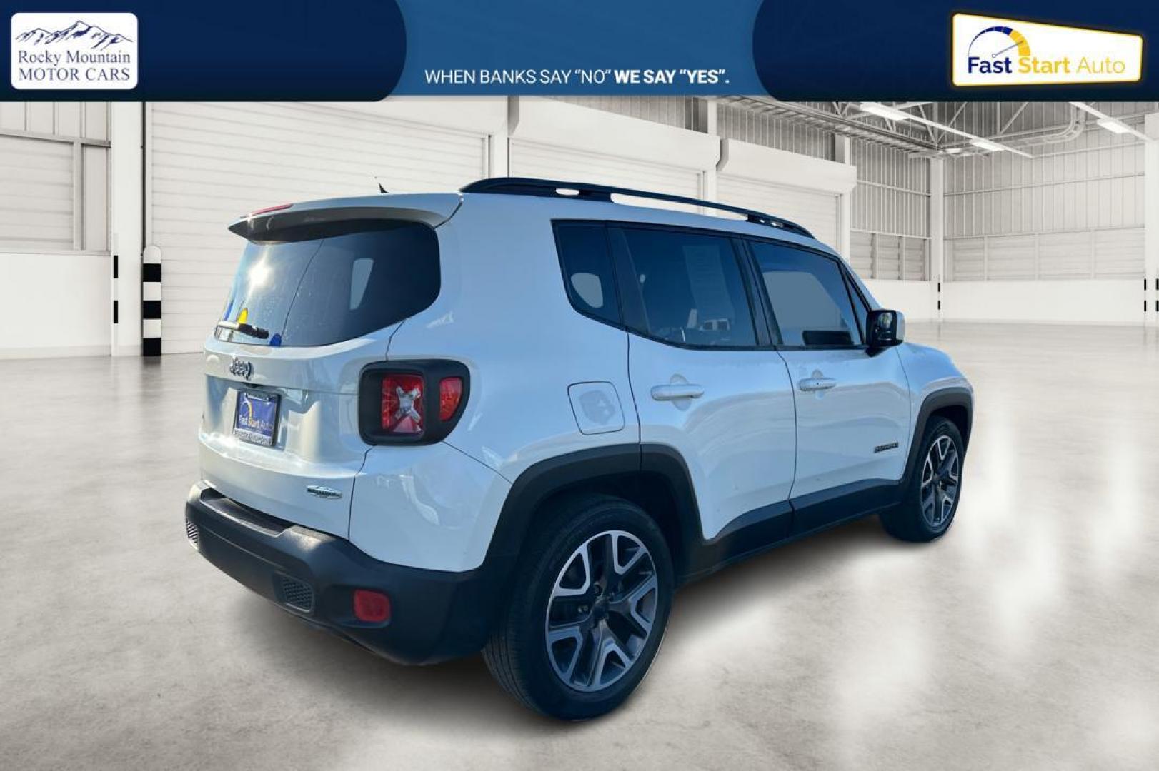 2015 White Jeep Renegade Latitude FWD (ZACCJABTXFP) with an 2.4L L4 engine, 6-Speed Manual transmission, located at 7755 State Street, Midvale, UT, 84047, (801) 753-9063, 40.610329, -111.890656 - Photo#2
