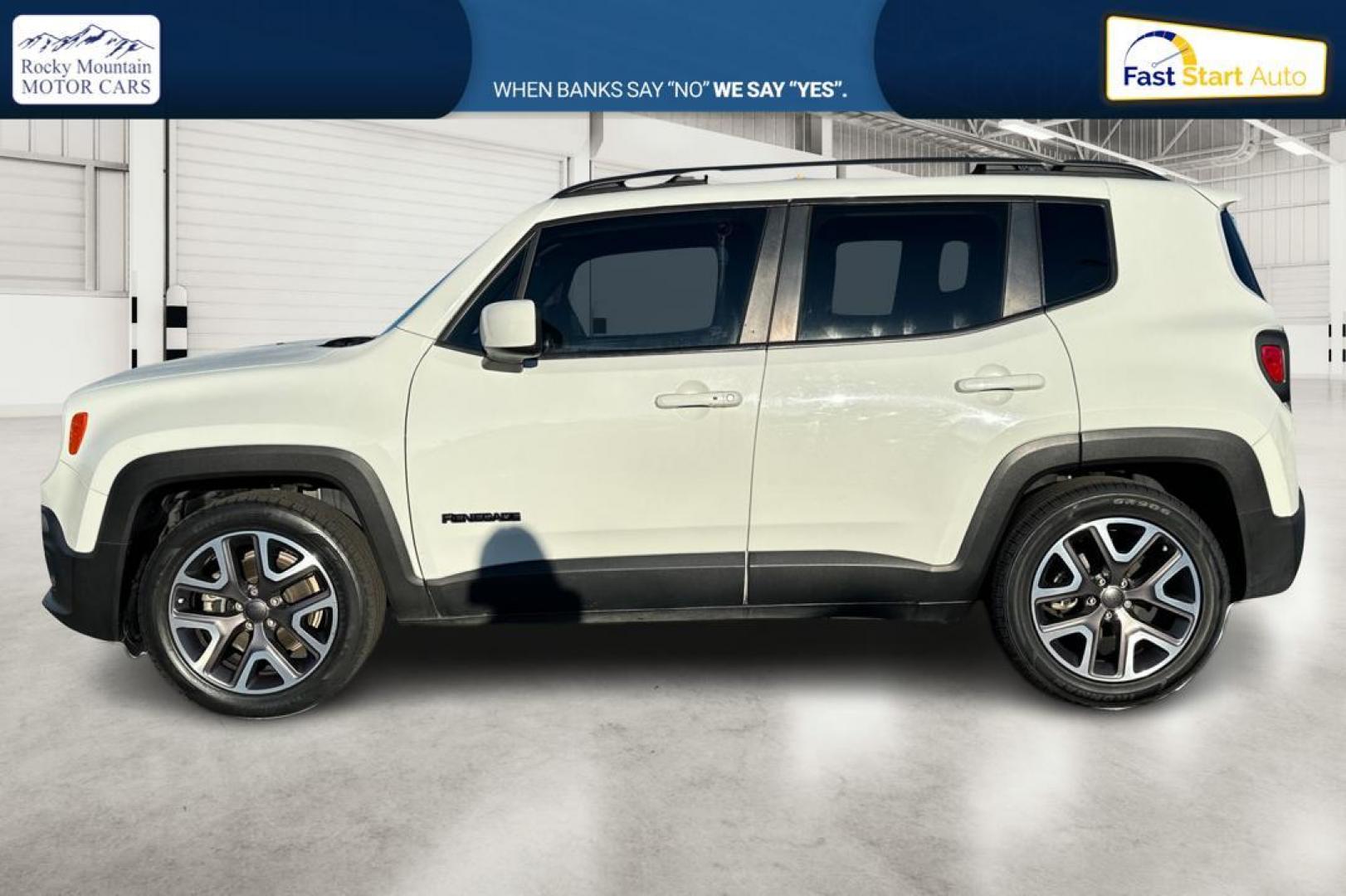 2015 White Jeep Renegade Latitude FWD (ZACCJABTXFP) with an 2.4L L4 engine, 6-Speed Manual transmission, located at 7755 State Street, Midvale, UT, 84047, (801) 753-9063, 40.610329, -111.890656 - Photo#6