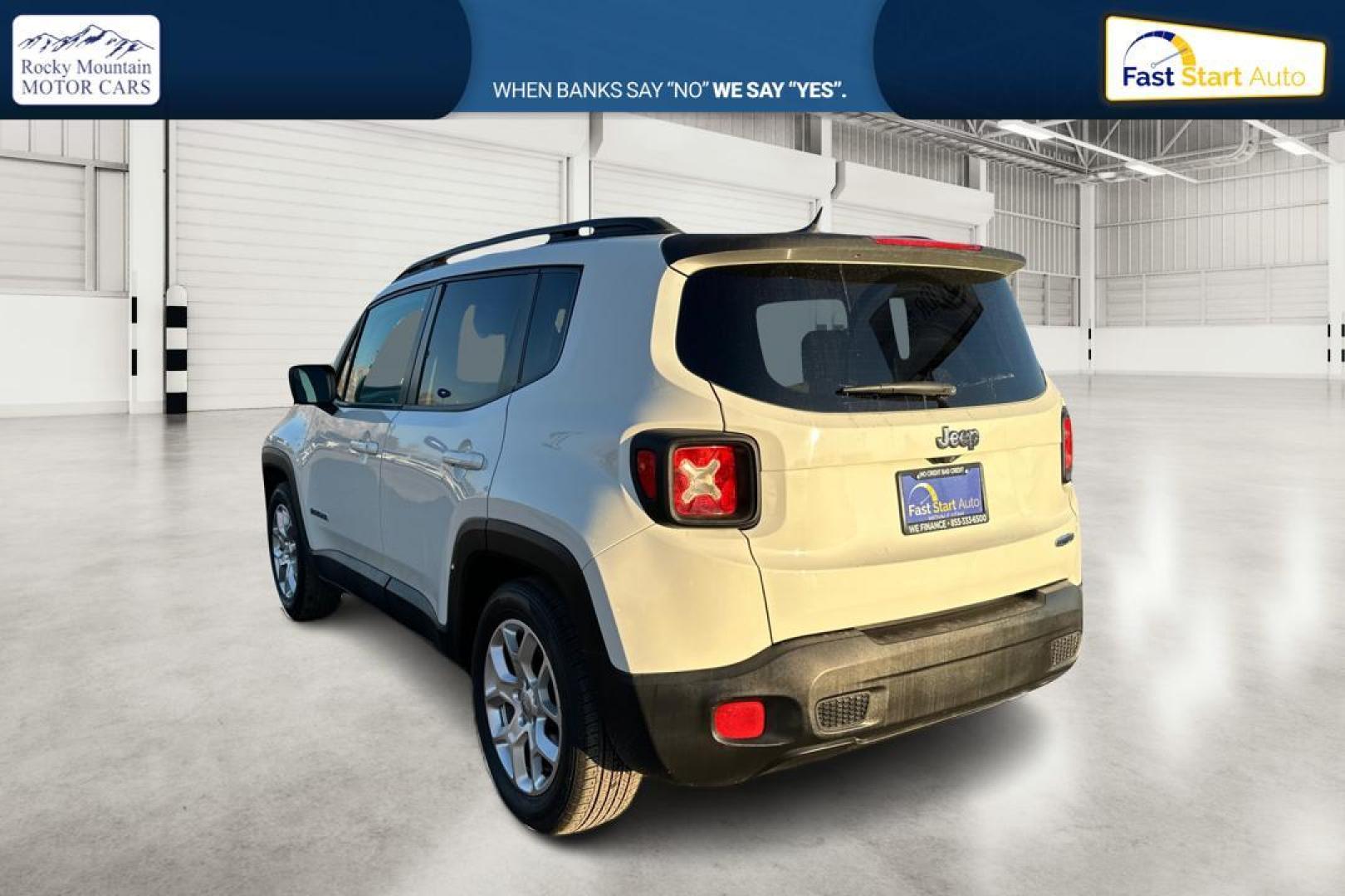 2015 White Jeep Renegade Latitude FWD (ZACCJABT0FP) with an 2.4L L4 engine, 6-Speed Manual transmission, located at 7755 State Street, Midvale, UT, 84047, (801) 753-9063, 40.610329, -111.890656 - Photo#5