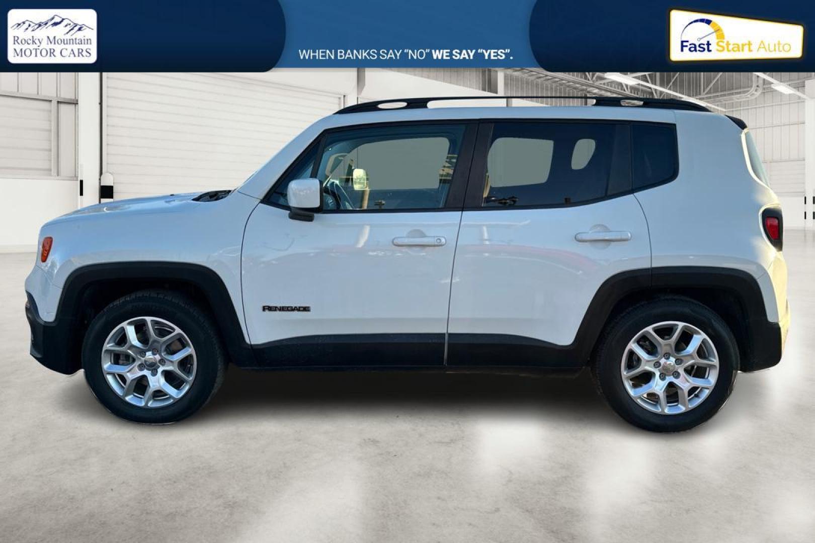 2015 White Jeep Renegade Latitude FWD (ZACCJABT0FP) with an 2.4L L4 engine, 6-Speed Manual transmission, located at 7755 State Street, Midvale, UT, 84047, (801) 753-9063, 40.610329, -111.890656 - Photo#6