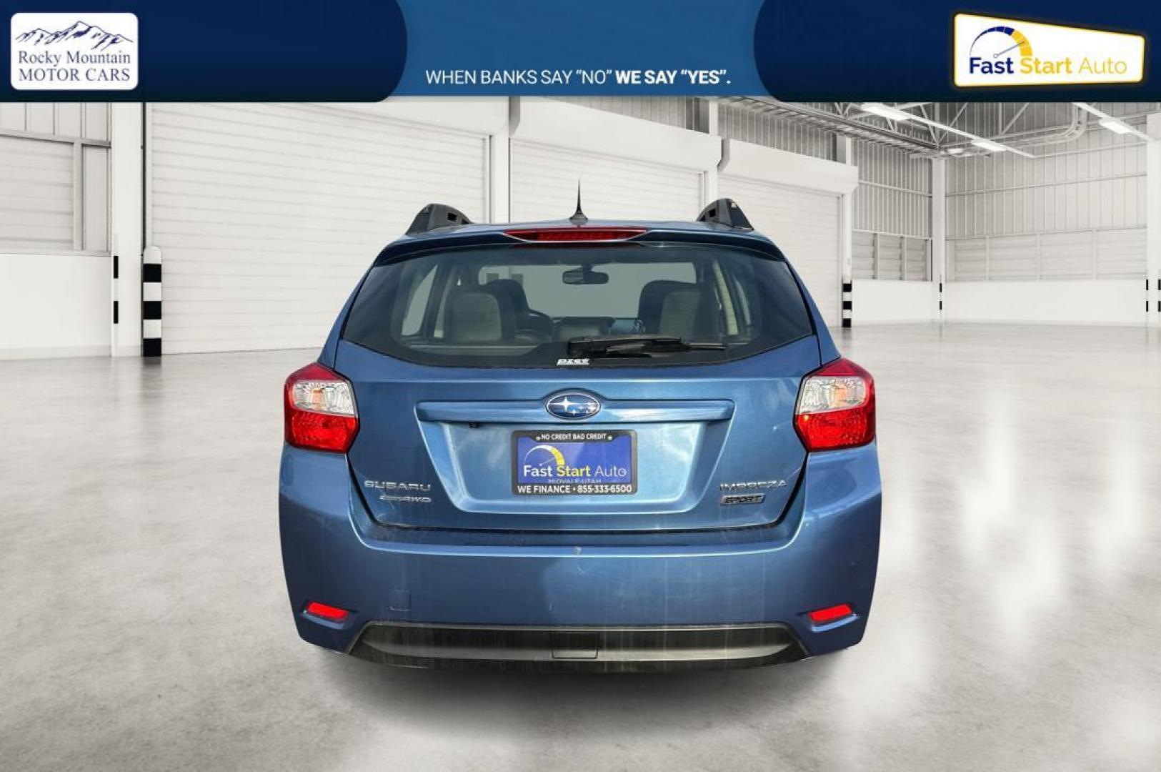 2015 Blue Subaru Impreza 2.0i Sport Limited PZEV 5-Door (JF1GPAW69F8) with an 2.0L H4 DOHC 16V engine, Continuously Variable Transmission transmission, located at 7755 State Street, Midvale, UT, 84047, (801) 753-9063, 40.610329, -111.890656 - Photo#4