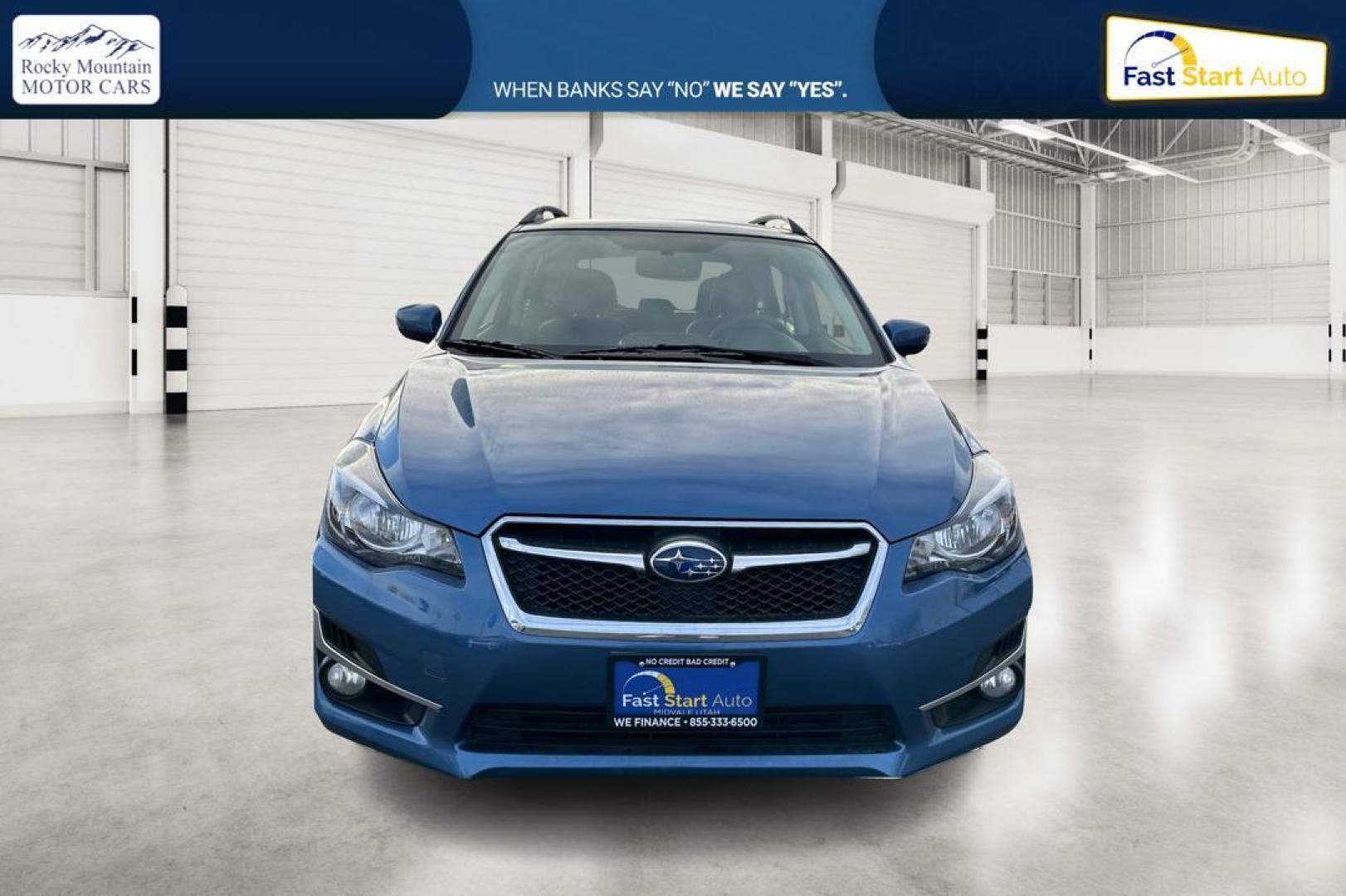 2015 Blue Subaru Impreza 2.0i Sport Limited PZEV 5-Door (JF1GPAW69F8) with an 2.0L H4 DOHC 16V engine, Continuously Variable Transmission transmission, located at 7755 State Street, Midvale, UT, 84047, (801) 753-9063, 40.610329, -111.890656 - Photo#9