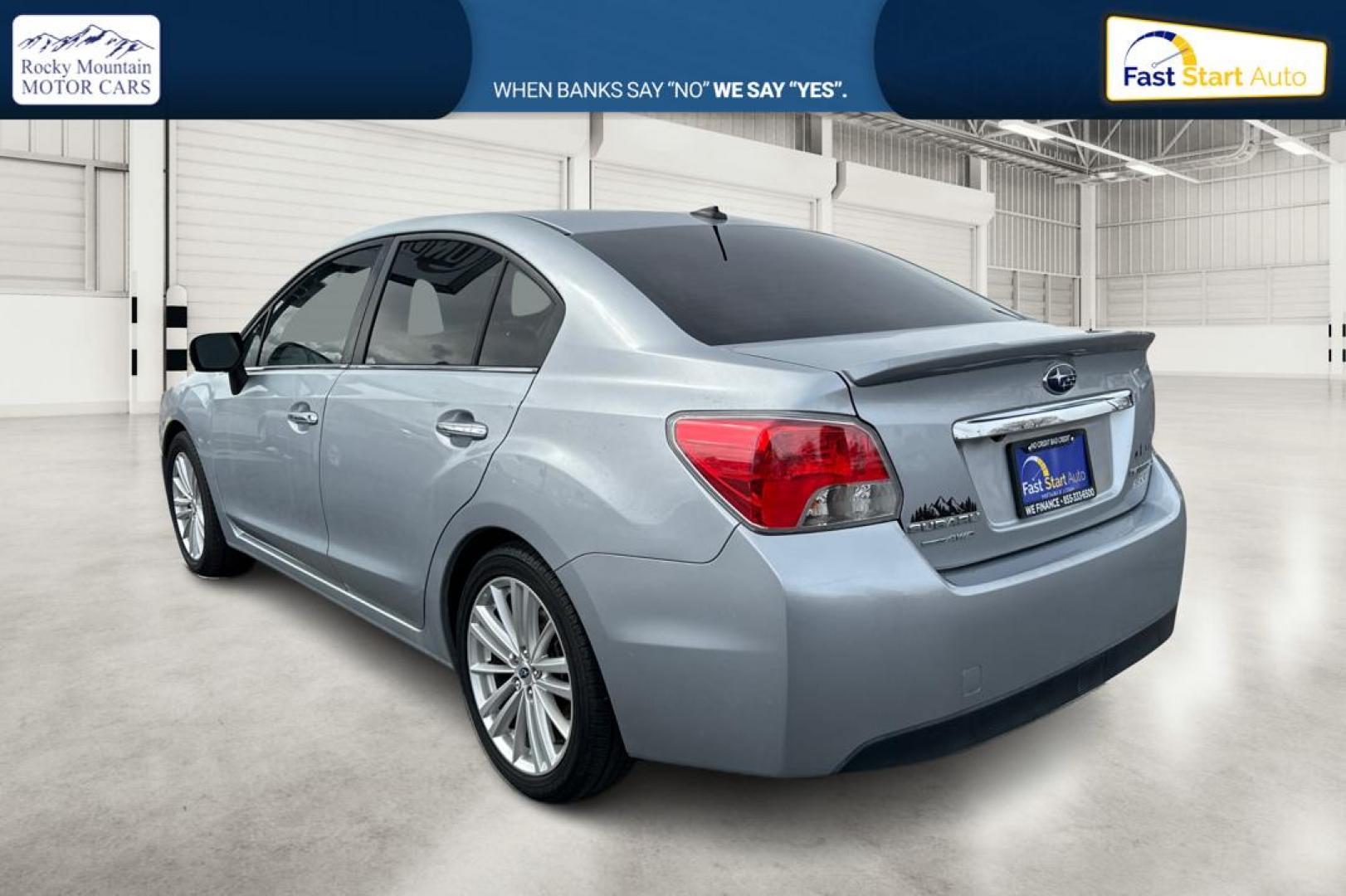 2015 Silver Subaru Impreza 2.0i Limited PZEV 4-Door (JF1GJAM63FH) with an 2.0L H4 DOHC 16V engine, Continuously Variable Transmission transmission, located at 344 S Washington Blvd, Ogden, UT, 84404, (801) 399-1799, 41.255482, -111.970848 - Photo#5