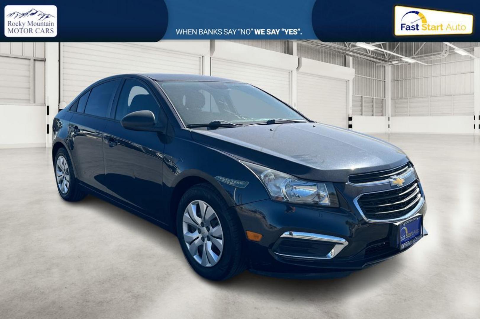 2016 Blue Chevrolet Cruze Limited LS Auto (1G1PC5SG4G7) with an 1.8L L4 DOHC 16V FFV engine, 6A transmission, located at 7755 State Street, Midvale, UT, 84047, (801) 753-9063, 40.610329, -111.890656 - Photo#0
