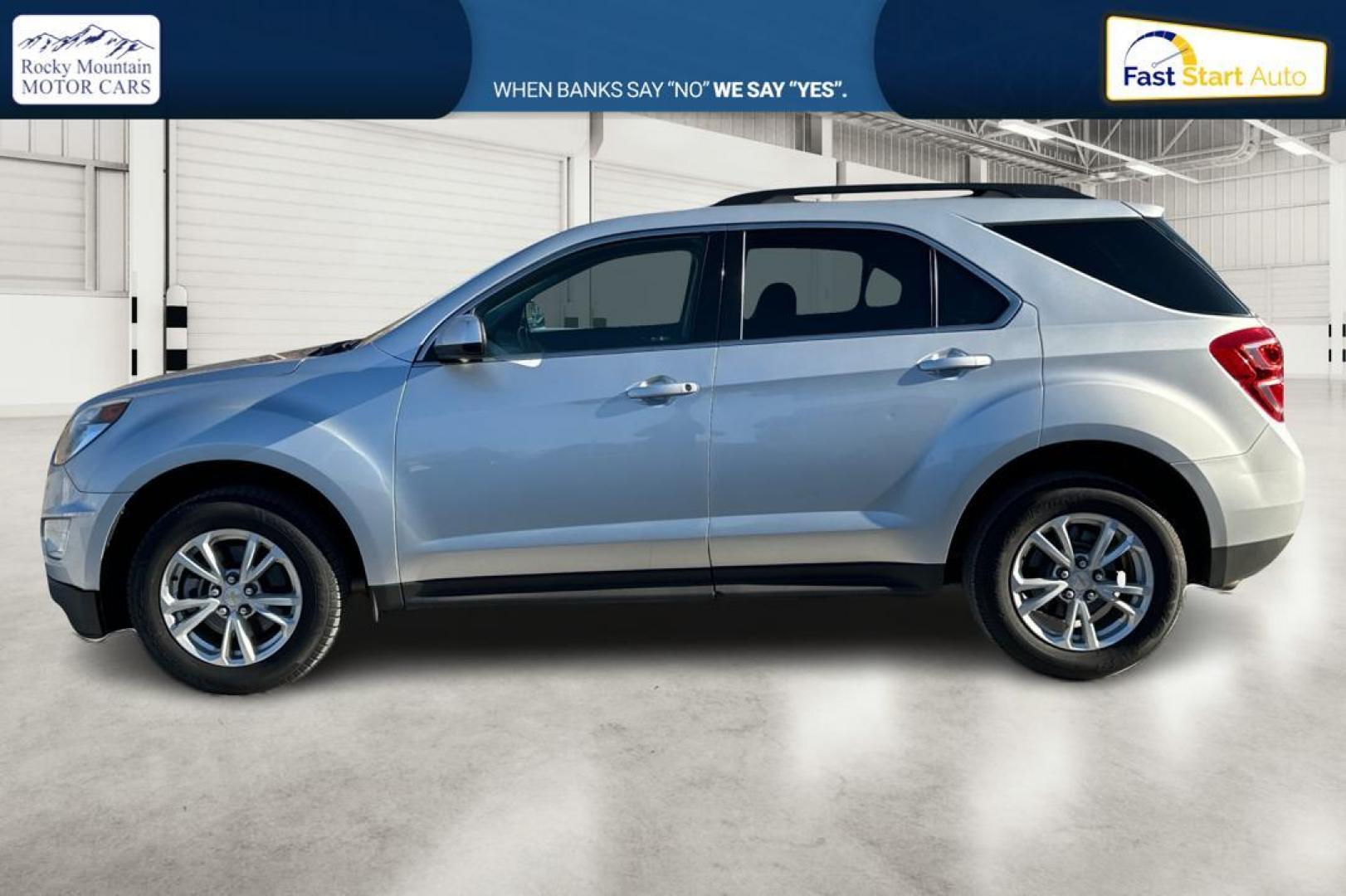 2016 Silver Chevrolet Equinox LT 2WD (2GNALCEKXG1) with an 2.4L L4 DOHC 16V FFV engine, 6A transmission, located at 7755 State Street, Midvale, UT, 84047, (801) 753-9063, 40.610329, -111.890656 - Photo#6