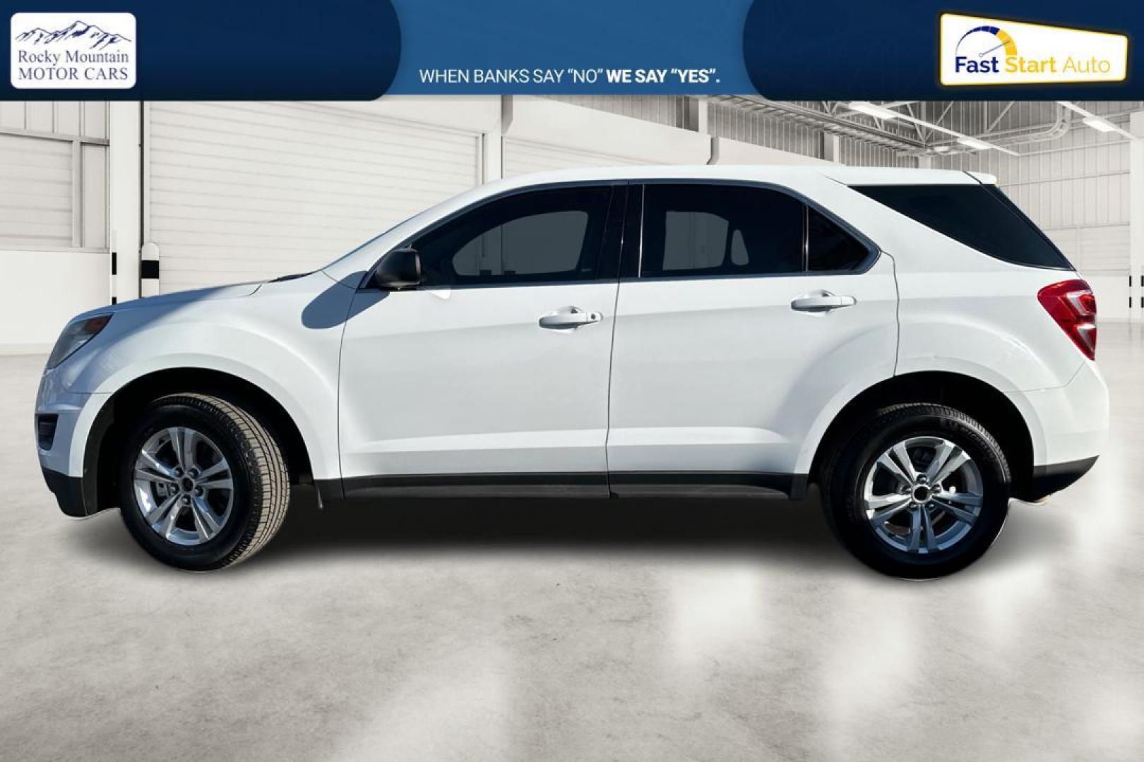 2016 White Chevrolet Equinox LS 2WD (2GNALBEK4G1) with an 2.4L L4 DOHC 16V FFV engine, 6A transmission, located at 7755 State Street, Midvale, UT, 84047, (801) 753-9063, 40.610329, -111.890656 - Photo#6