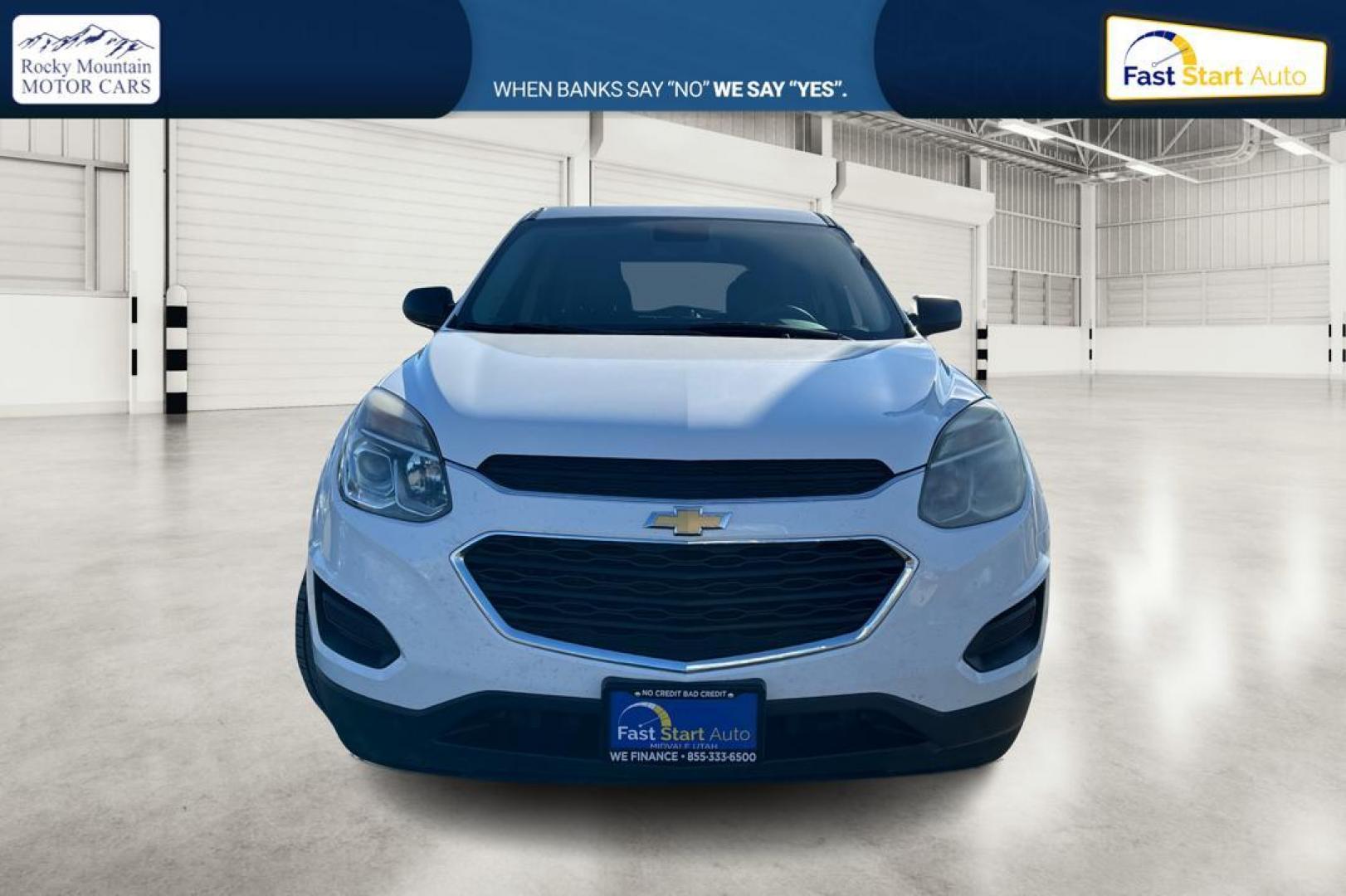 2016 White Chevrolet Equinox LS 2WD (2GNALBEK4G1) with an 2.4L L4 DOHC 16V FFV engine, 6A transmission, located at 7755 State Street, Midvale, UT, 84047, (801) 753-9063, 40.610329, -111.890656 - Photo#9