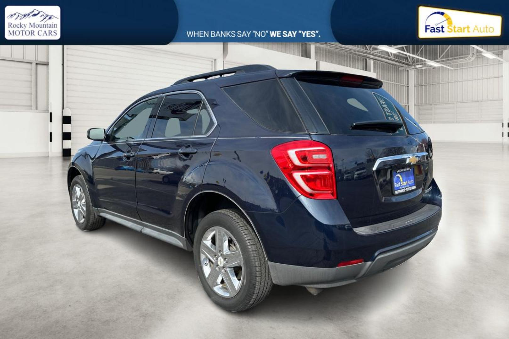 2016 Blue Chevrolet Equinox LT 2WD (2GNALCEK7G1) with an 2.4L L4 DOHC 16V FFV engine, 6A transmission, located at 7755 State Street, Midvale, UT, 84047, (801) 753-9063, 40.610329, -111.890656 - Photo#5