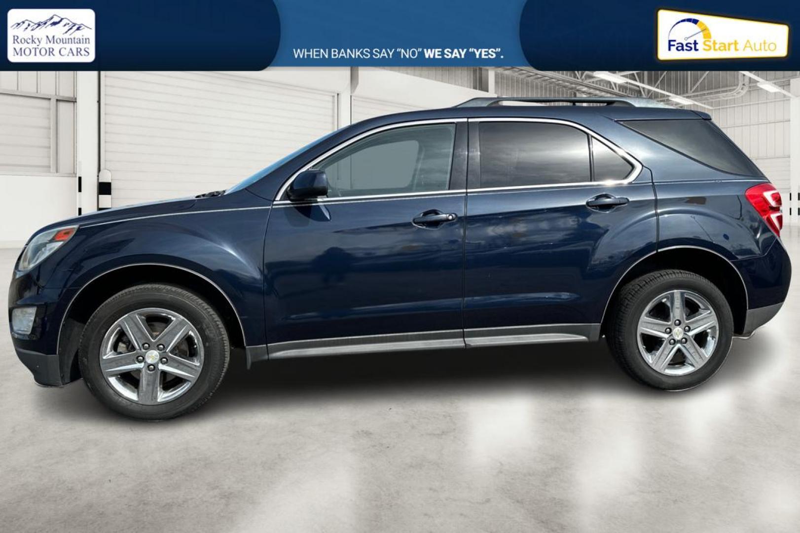 2016 Blue Chevrolet Equinox LT 2WD (2GNALCEK7G1) with an 2.4L L4 DOHC 16V FFV engine, 6A transmission, located at 7755 State Street, Midvale, UT, 84047, (801) 753-9063, 40.610329, -111.890656 - Photo#6