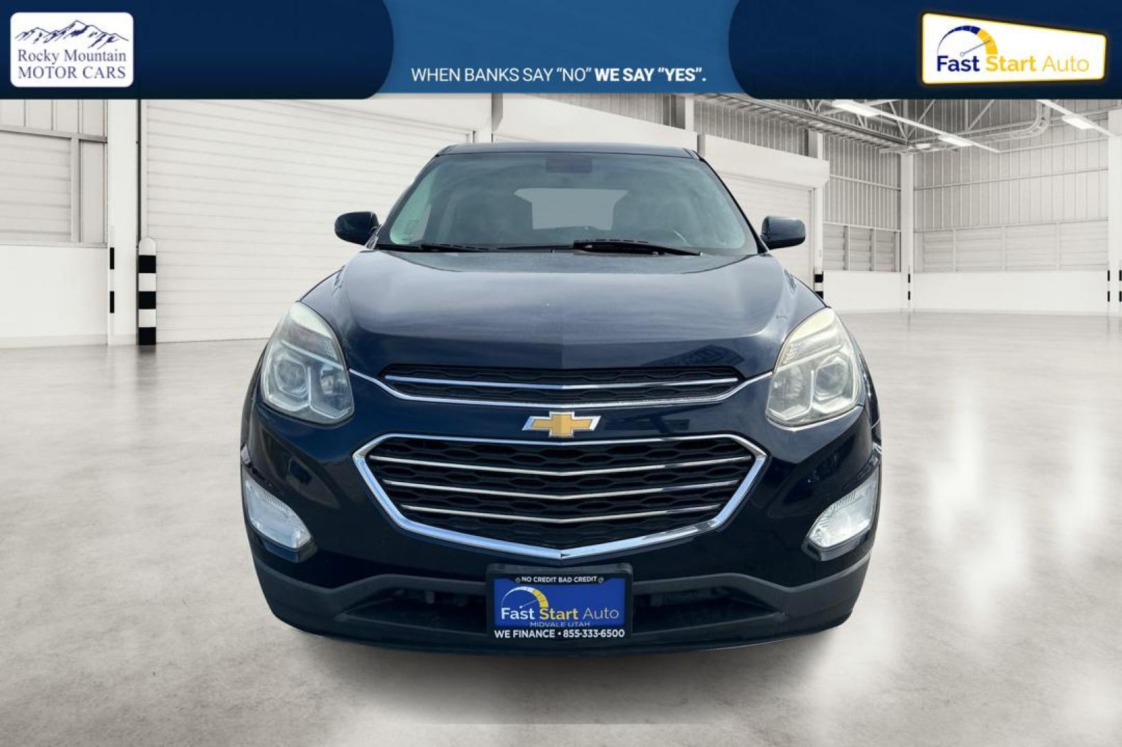 2016 Blue Chevrolet Equinox LT 2WD (2GNALCEK7G1) with an 2.4L L4 DOHC 16V FFV engine, 6A transmission, located at 7755 State Street, Midvale, UT, 84047, (801) 753-9063, 40.610329, -111.890656 - Photo#9