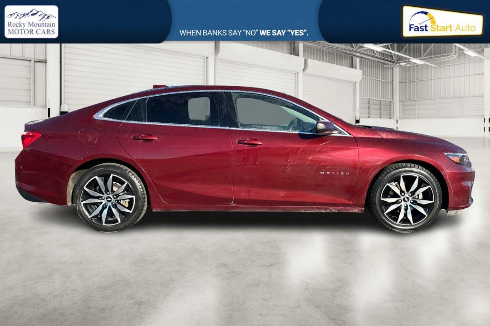 2016 Red Chevrolet Malibu 1LT (1G1ZE5ST8GF) with an 1.5L L4 DOHC 16V engine, 6A transmission, located at 7755 State Street, Midvale, UT, 84047, (801) 753-9063, 40.610329, -111.890656 - Photo#1